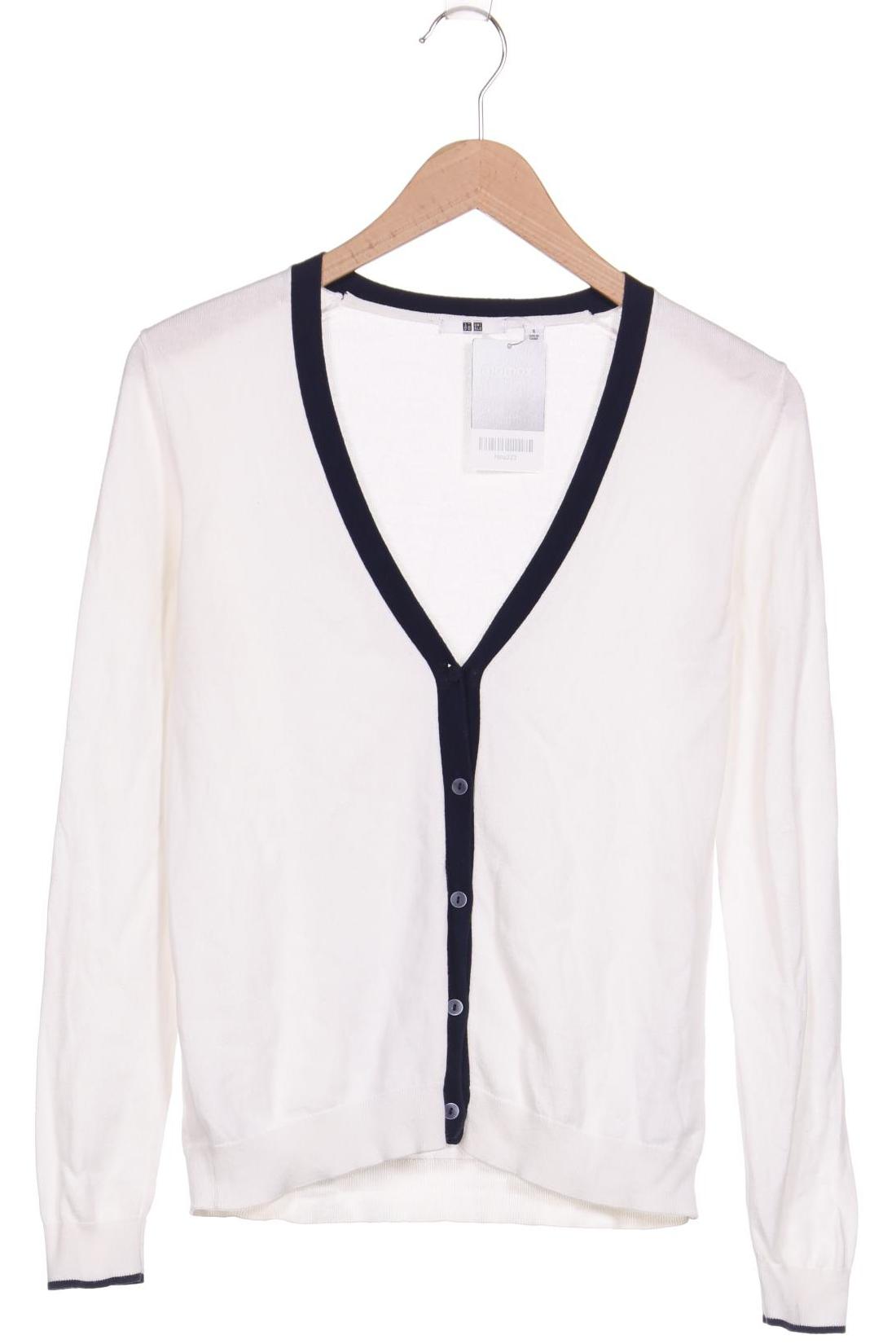 

uniqlo Damen Strickjacke, weiß