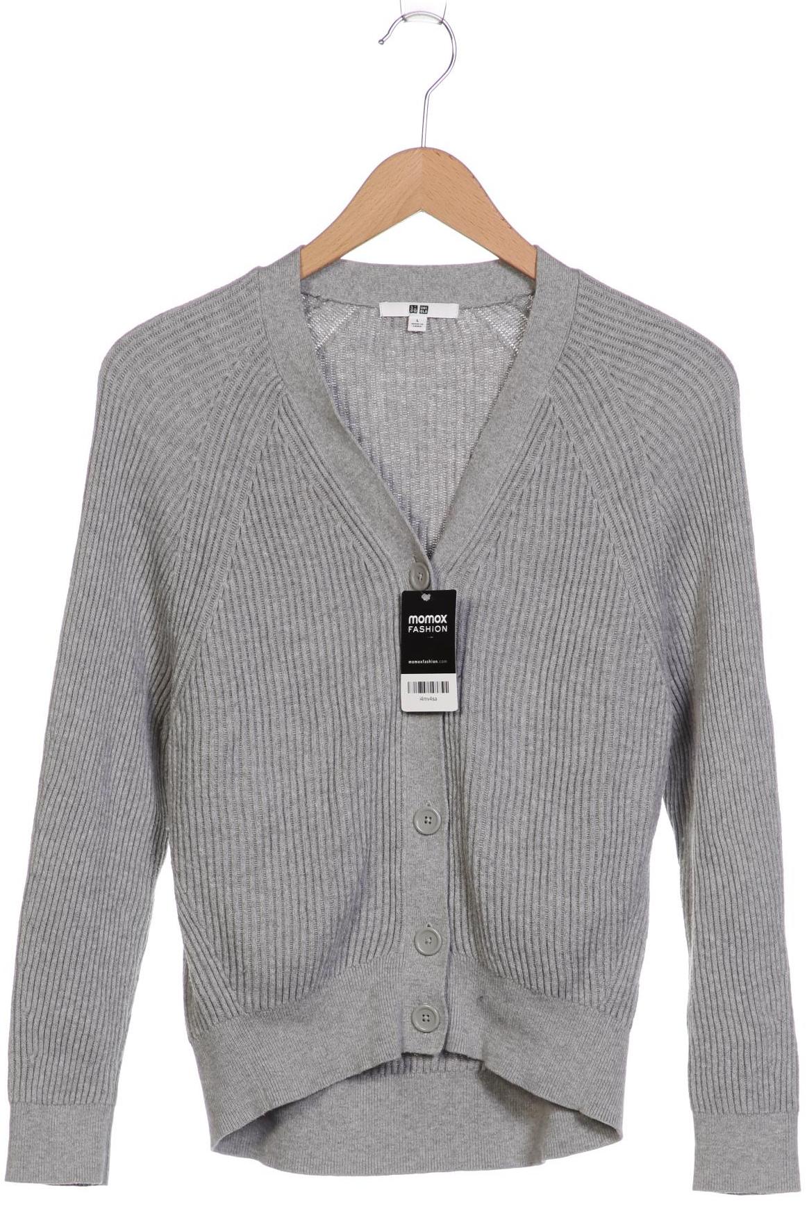 

uniqlo Damen Strickjacke, grau
