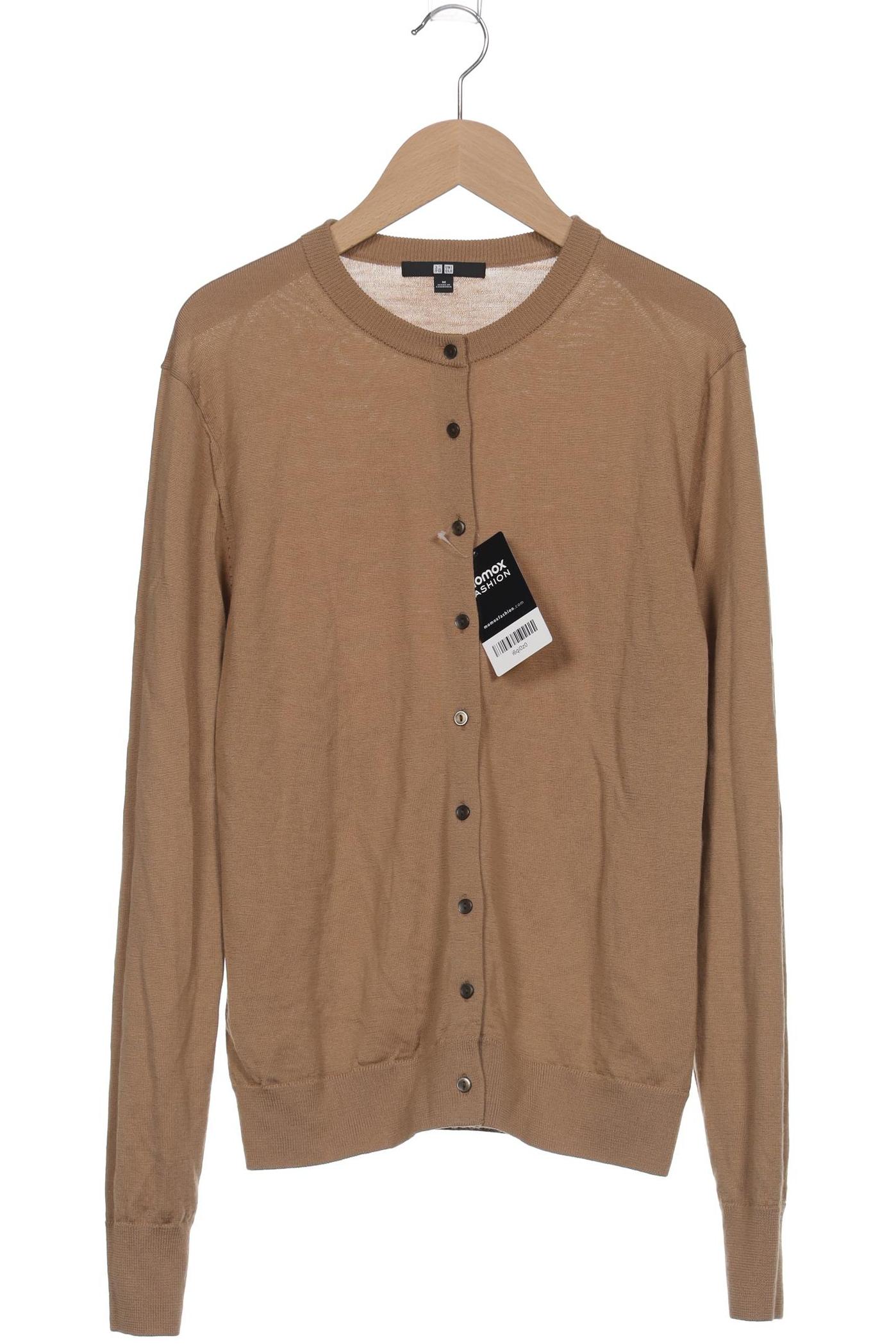 

uniqlo Damen Strickjacke, beige, Gr. 38