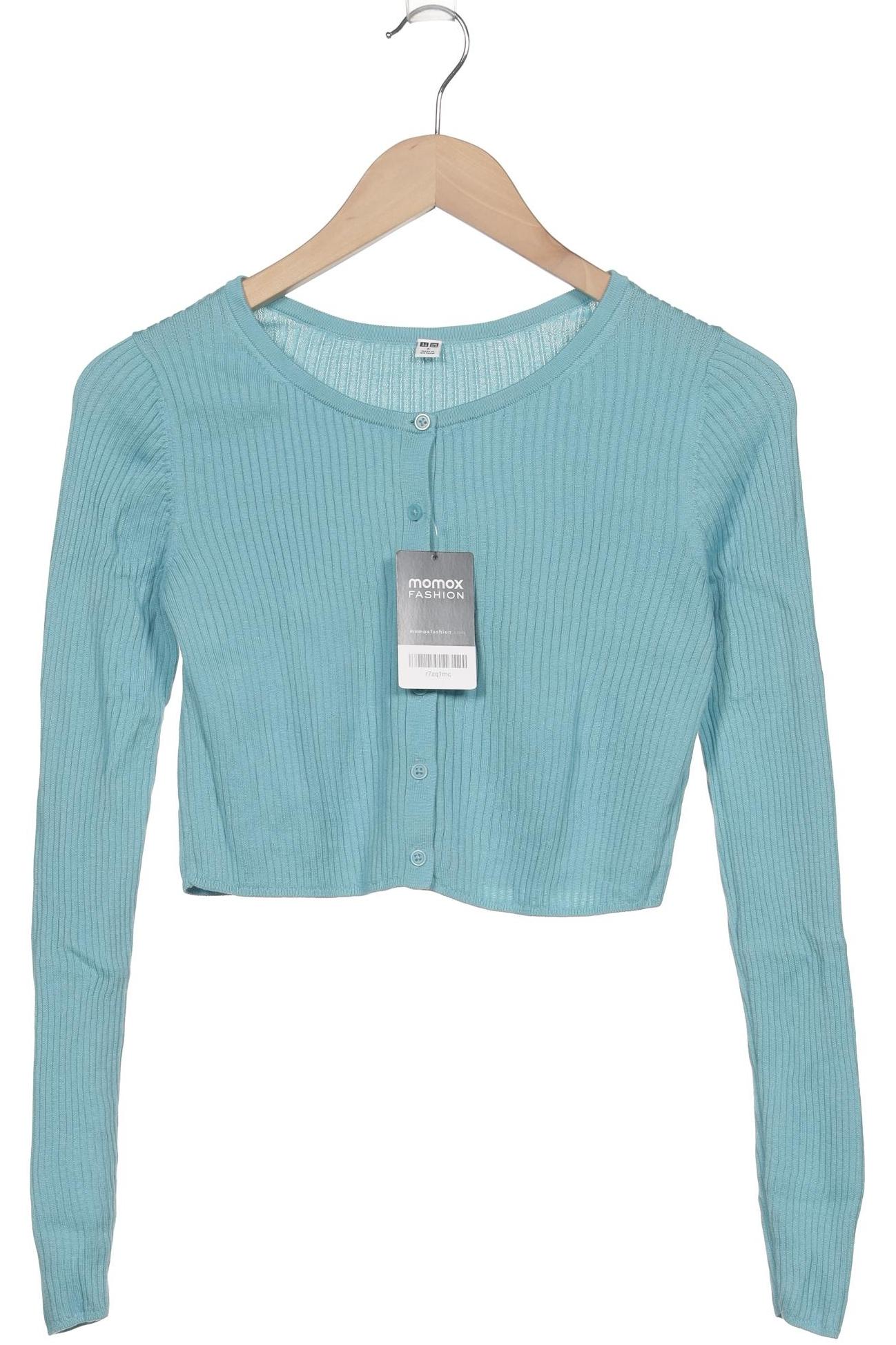 

uniqlo Damen Strickjacke, blau, Gr. 36