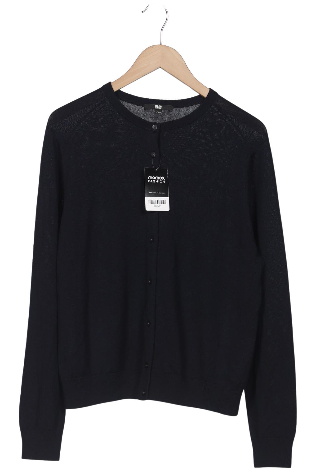 

uniqlo Damen Strickjacke, marineblau, Gr. 44