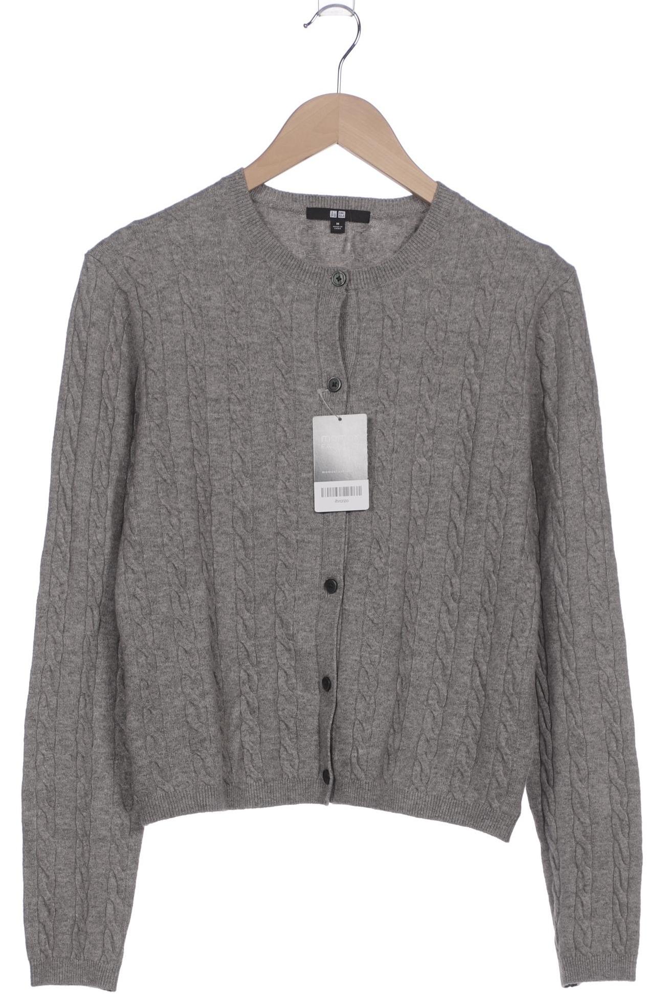 

uniqlo Damen Strickjacke, grau, Gr. 38