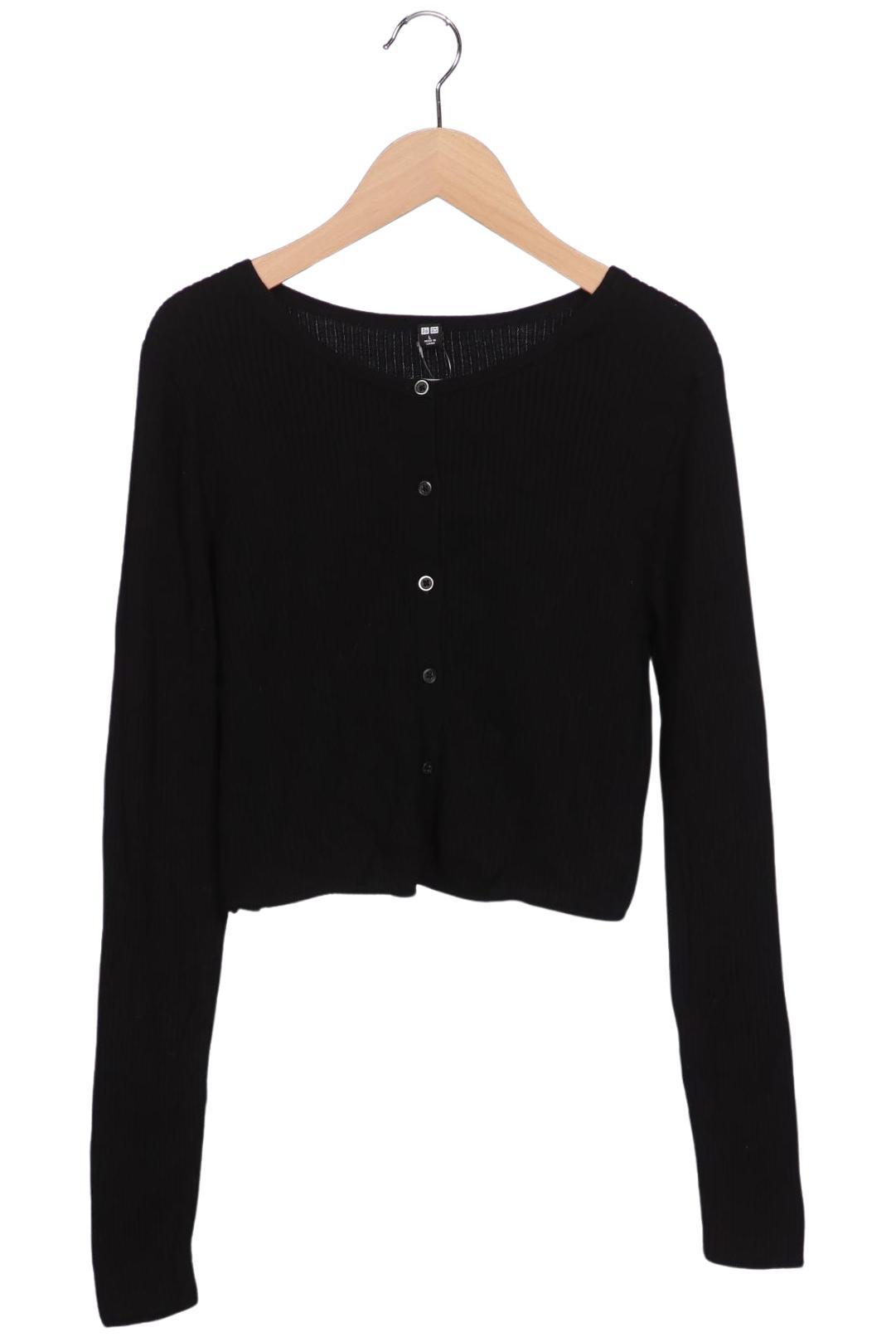 

uniqlo Damen Strickjacke, schwarz, Gr. 42