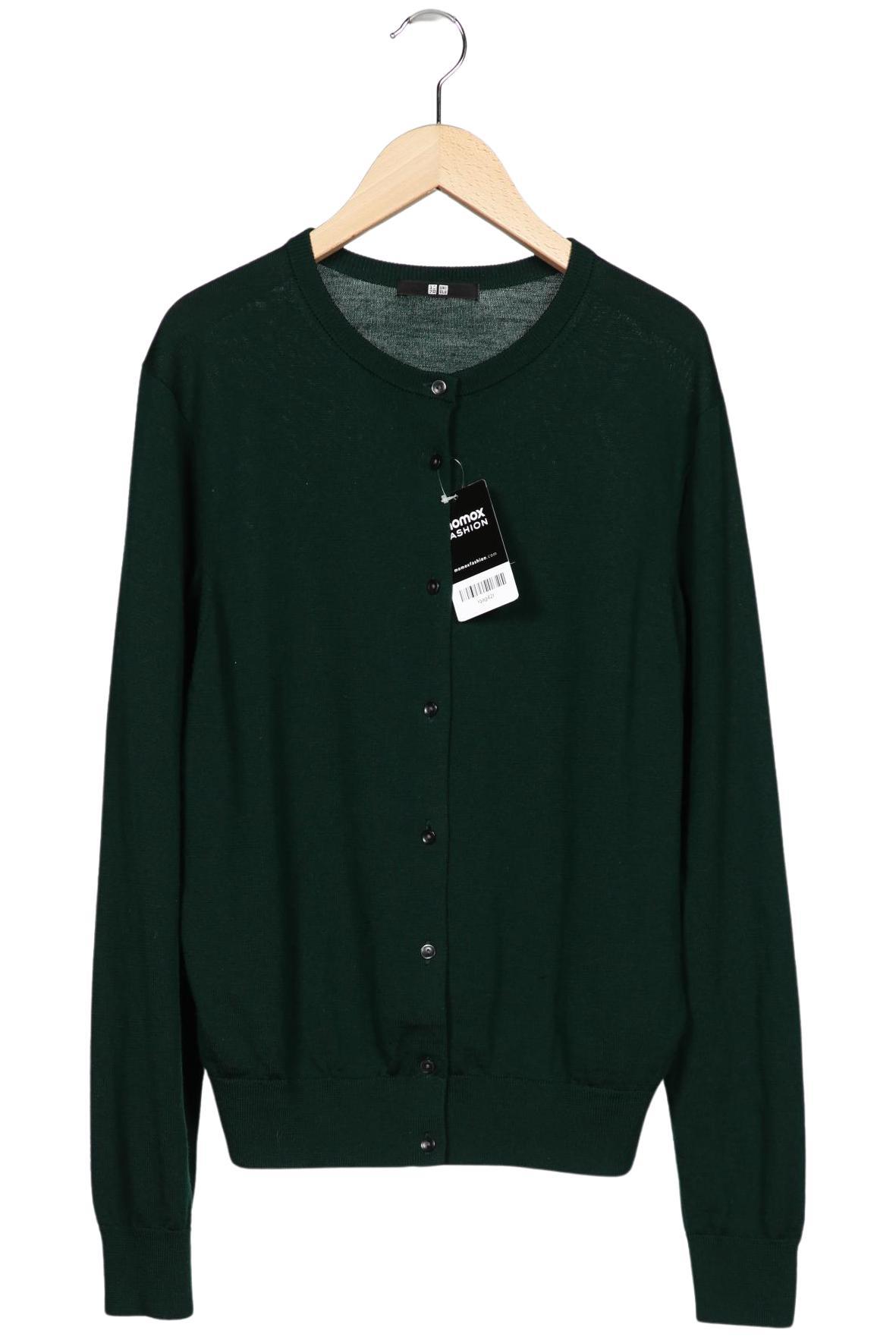 

uniqlo Damen Strickjacke, grün, Gr. 42