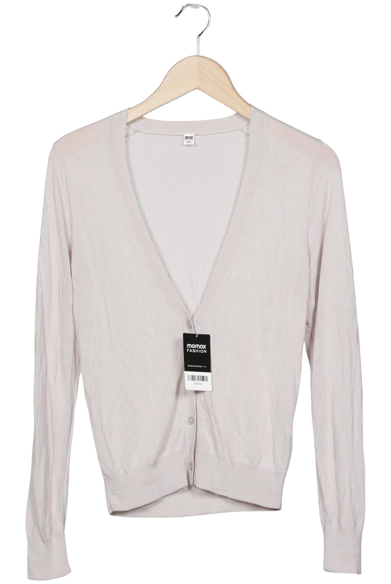 

uniqlo Damen Strickjacke, beige, Gr. 36