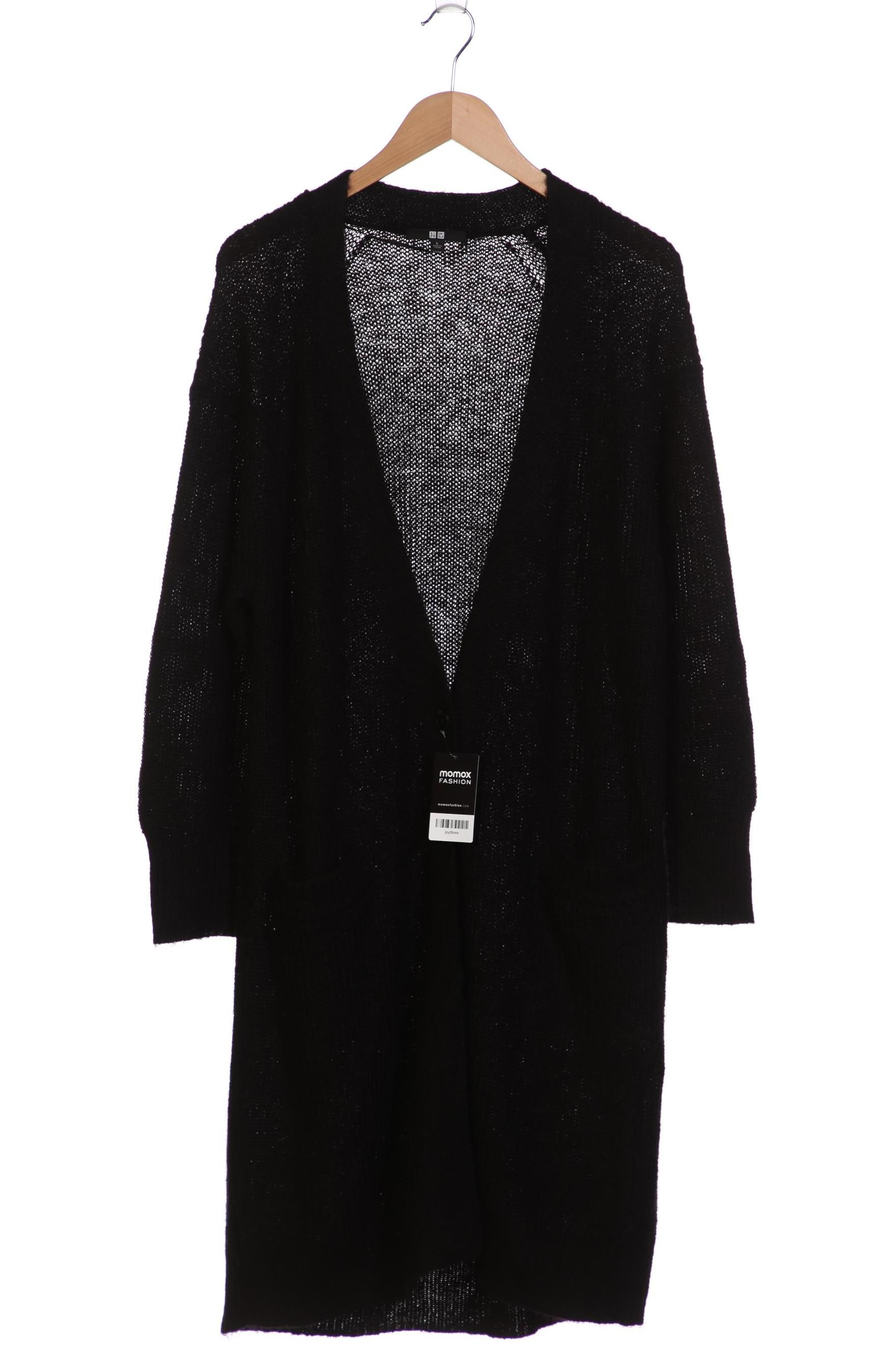 

uniqlo Damen Strickjacke, schwarz, Gr. 42