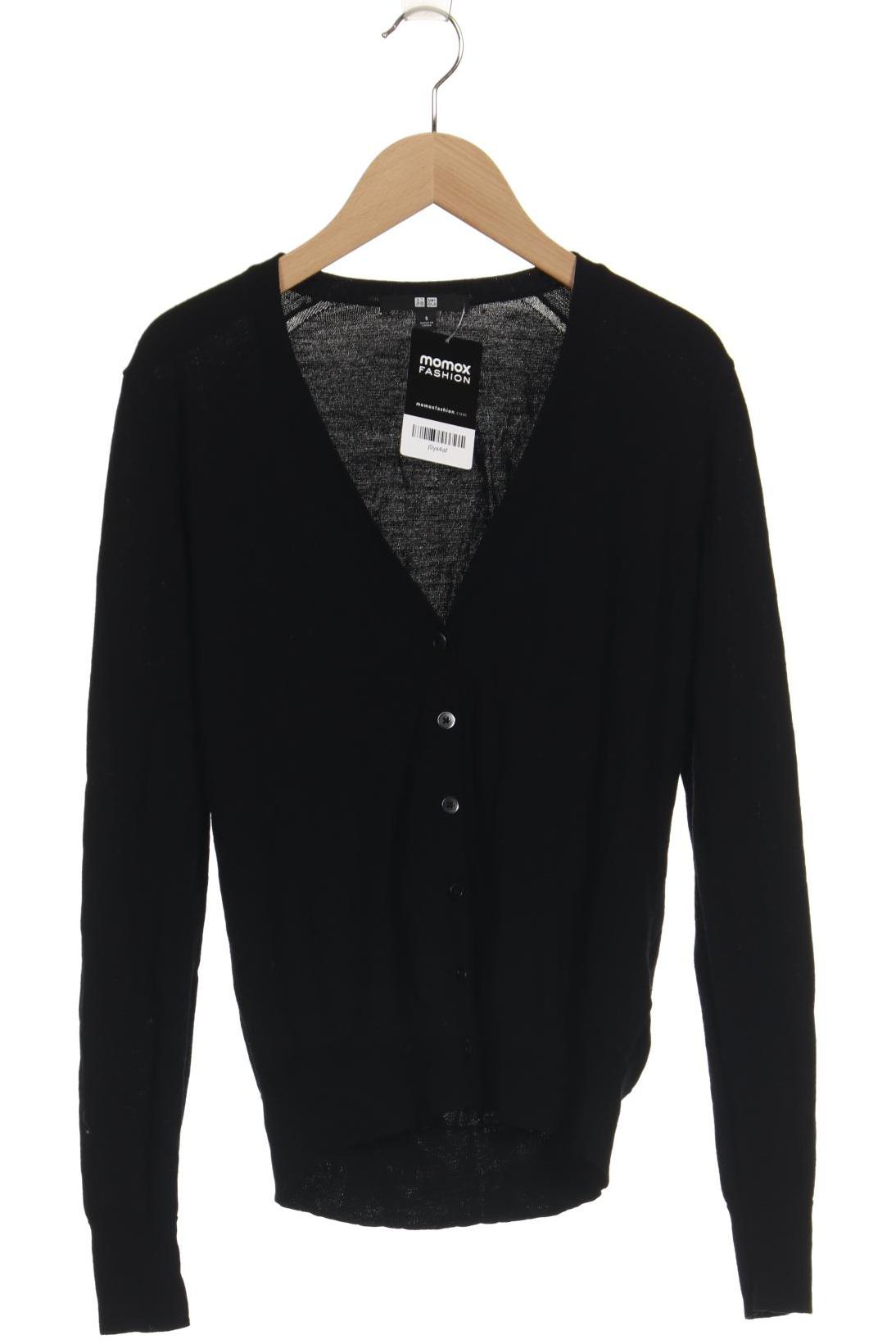 

uniqlo Damen Strickjacke, schwarz, Gr. 36