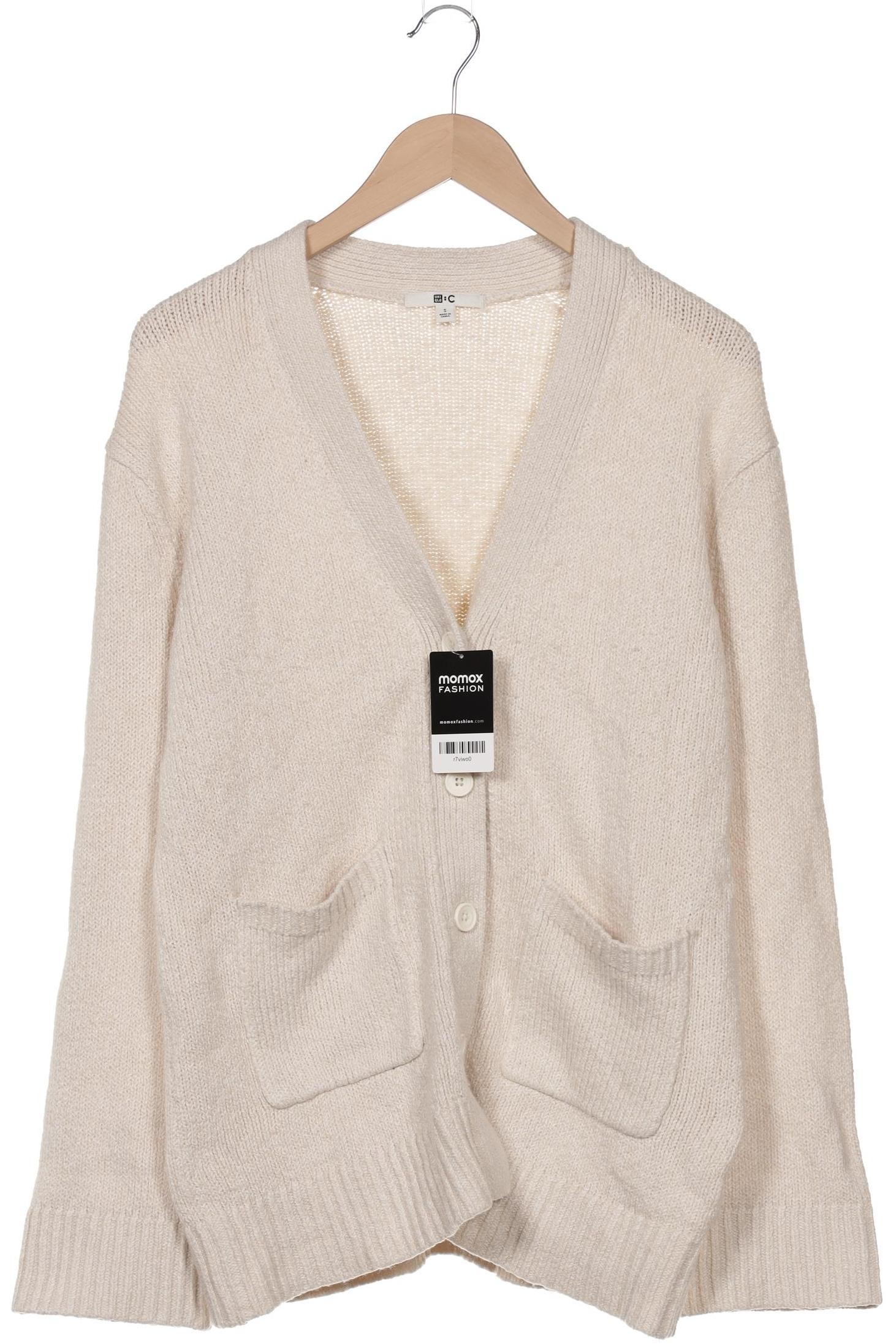 

uniqlo Damen Strickjacke, beige, Gr. 36