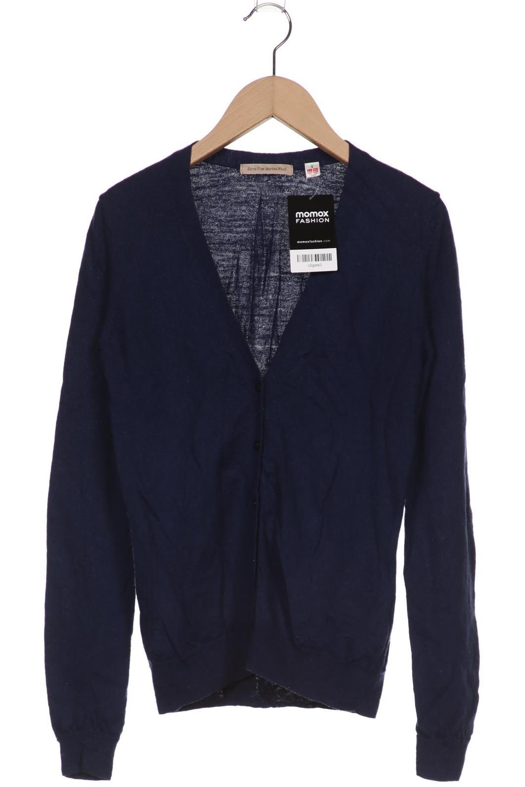 

uniqlo Damen Strickjacke, marineblau, Gr. 36