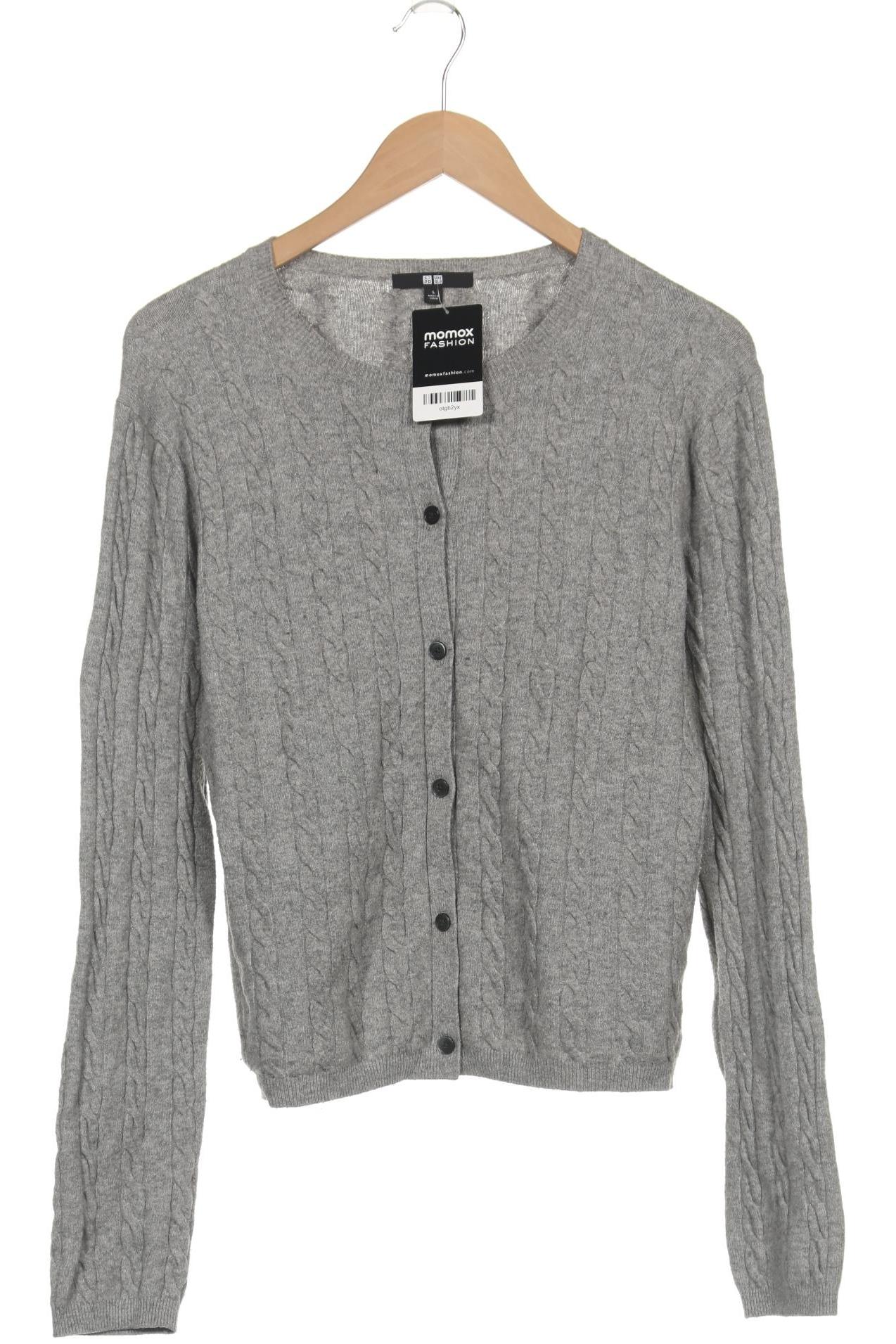 

uniqlo Damen Strickjacke, schwarz, Gr. 42