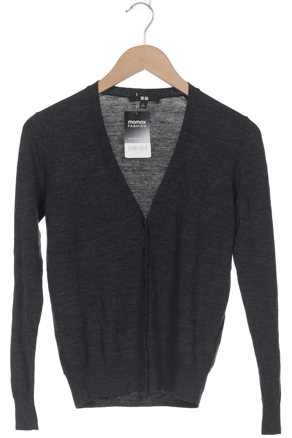 

uniqlo Damen Strickjacke, grau, Gr. 36