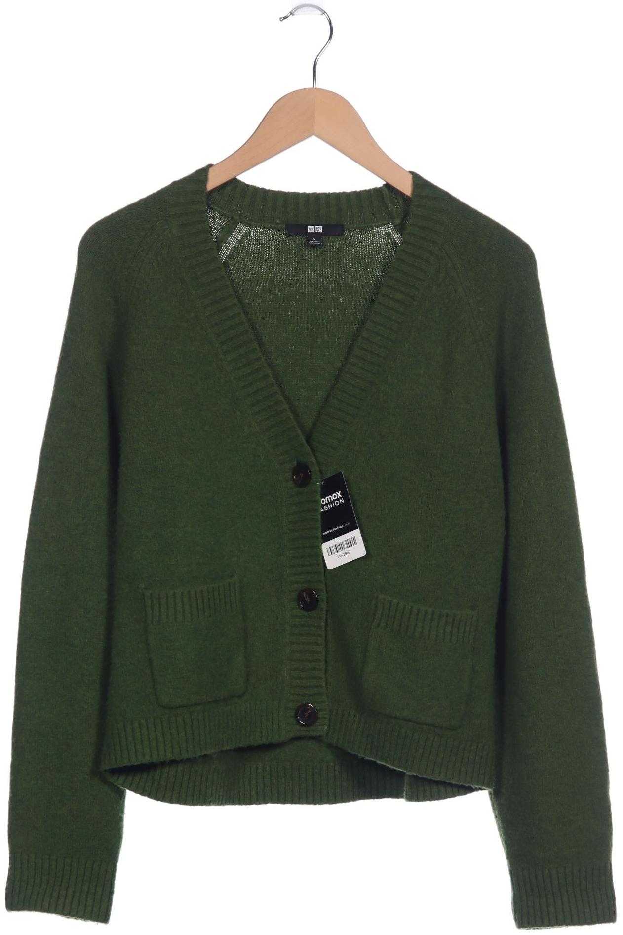 

uniqlo Damen Strickjacke, grün, Gr. 36
