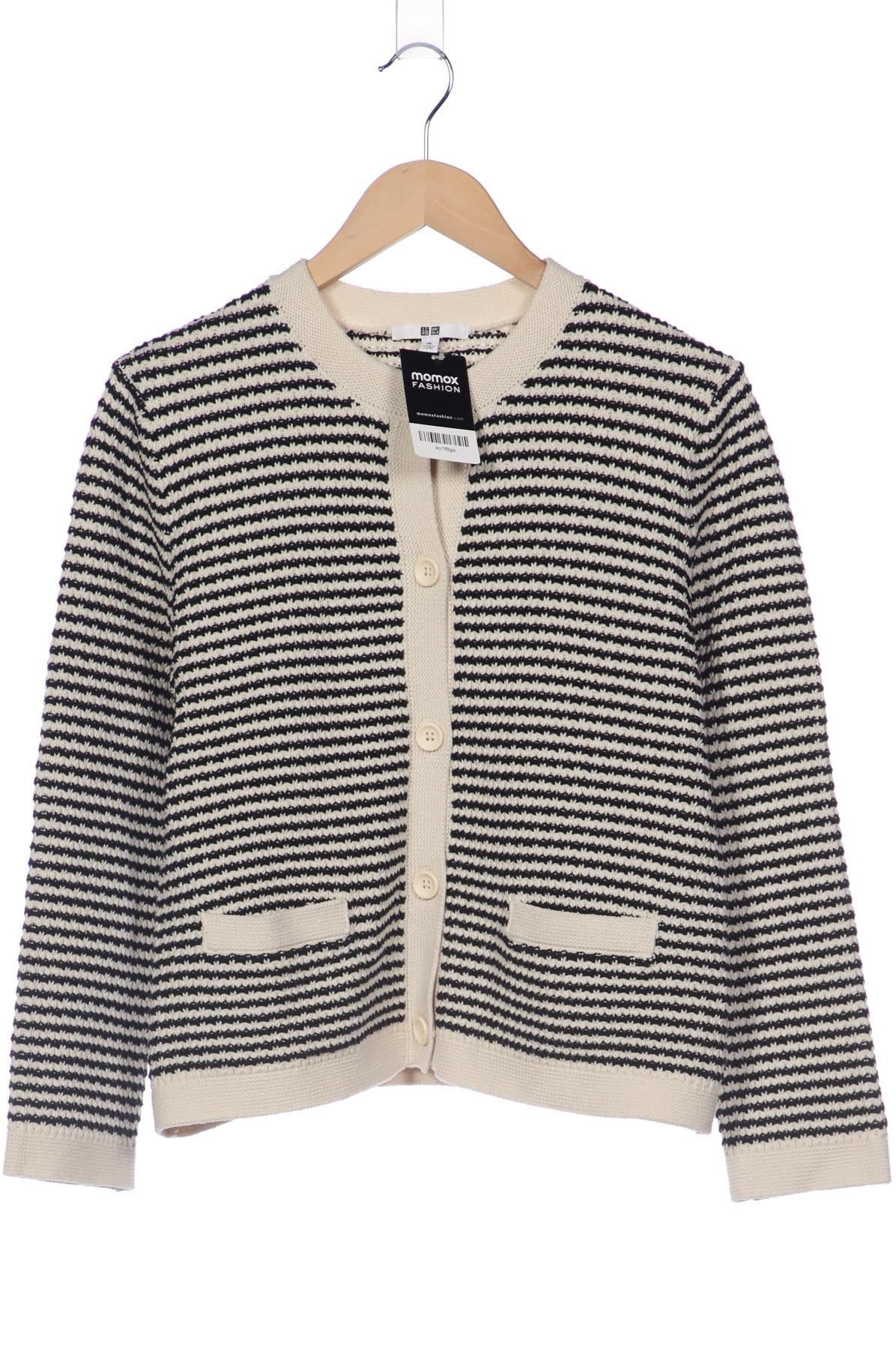 

uniqlo Damen Strickjacke, cremeweiß, Gr. 44