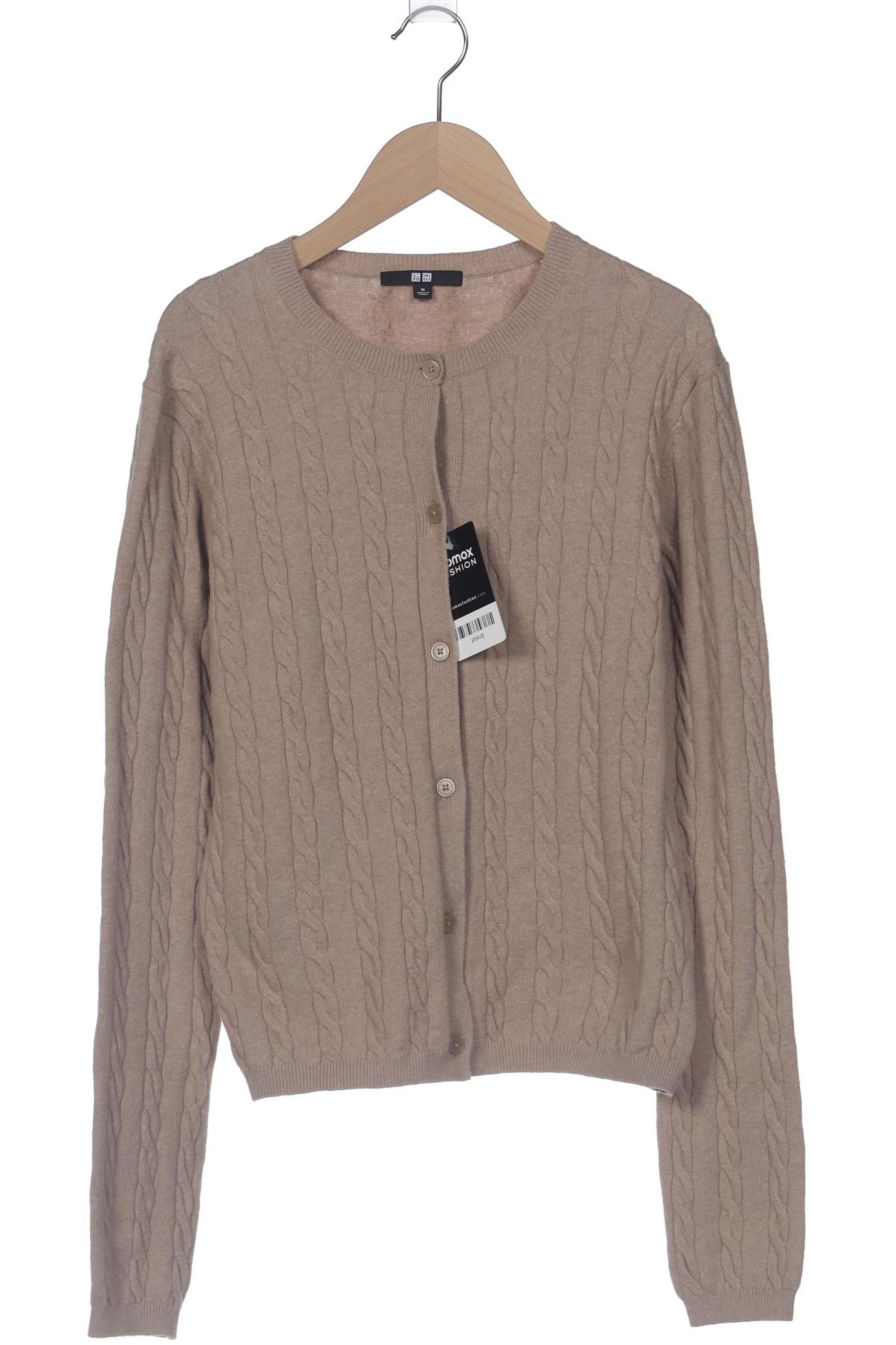 

uniqlo Damen Strickjacke, beige, Gr. 38