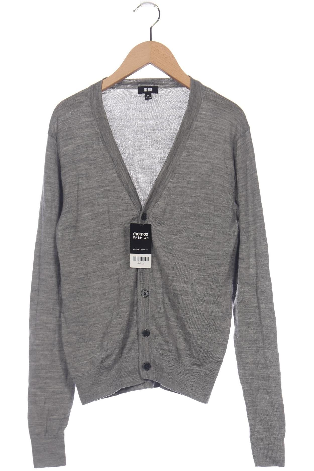 

uniqlo Damen Strickjacke, grau, Gr. 34