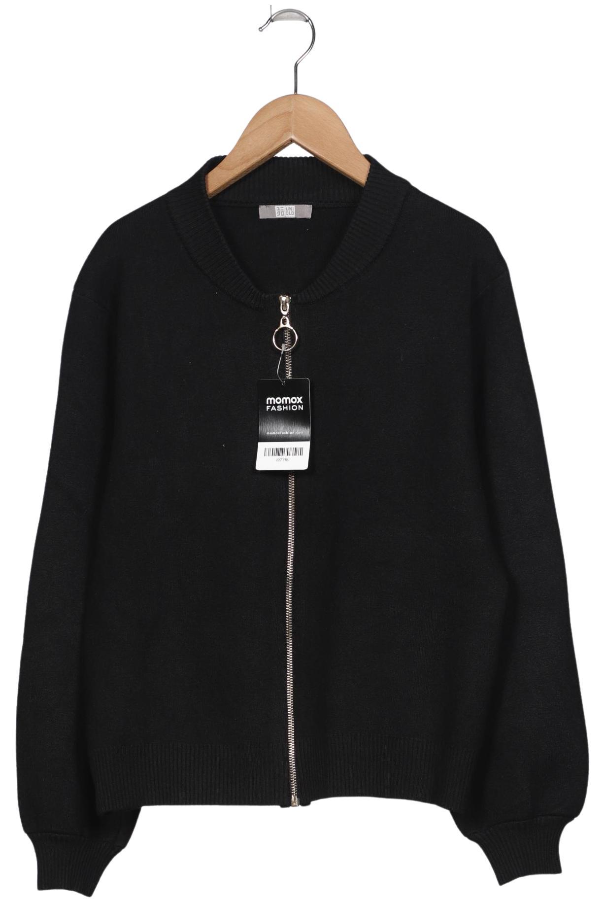 

uniqlo Damen Strickjacke, schwarz, Gr. 38