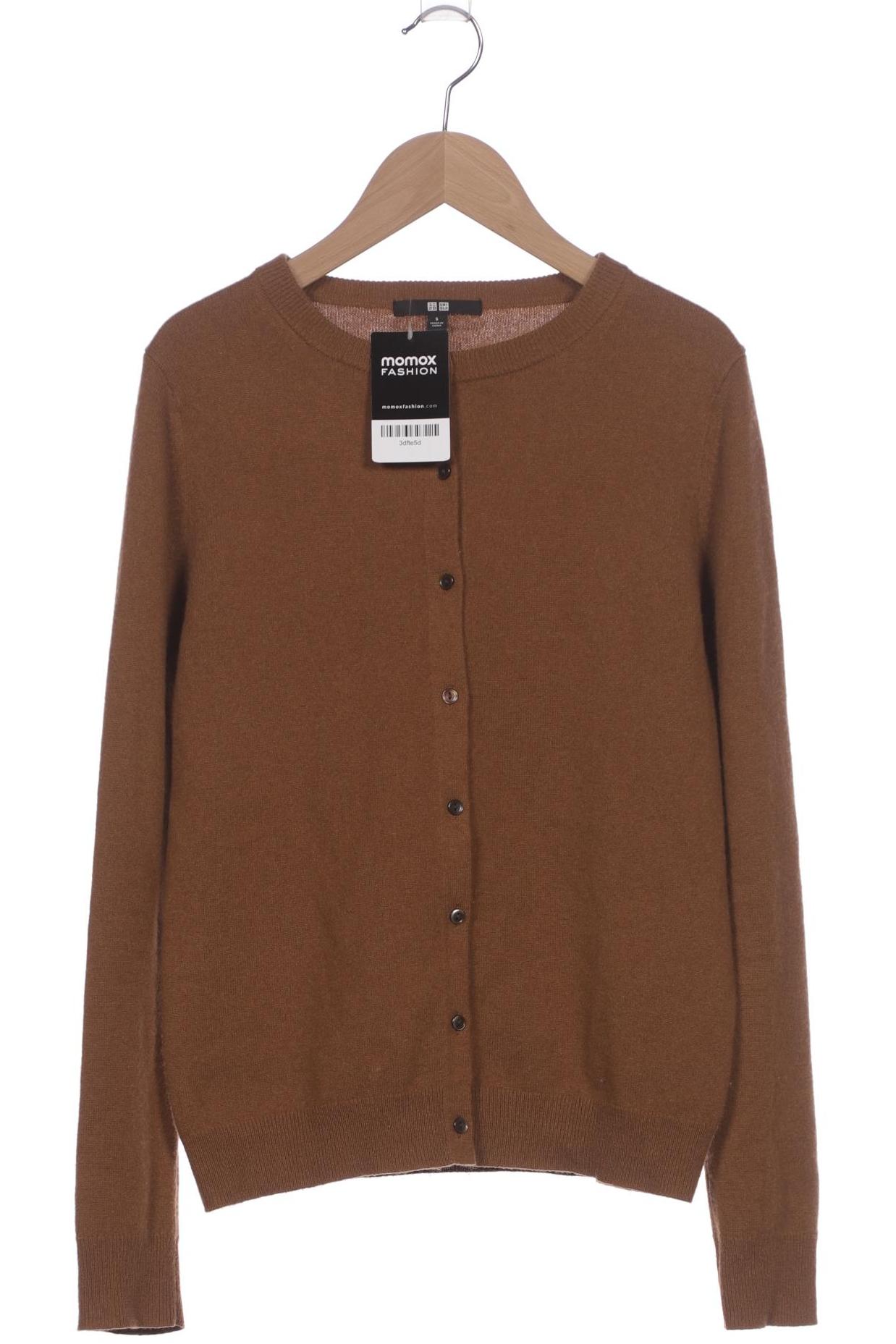 

uniqlo Damen Strickjacke, braun, Gr. 36