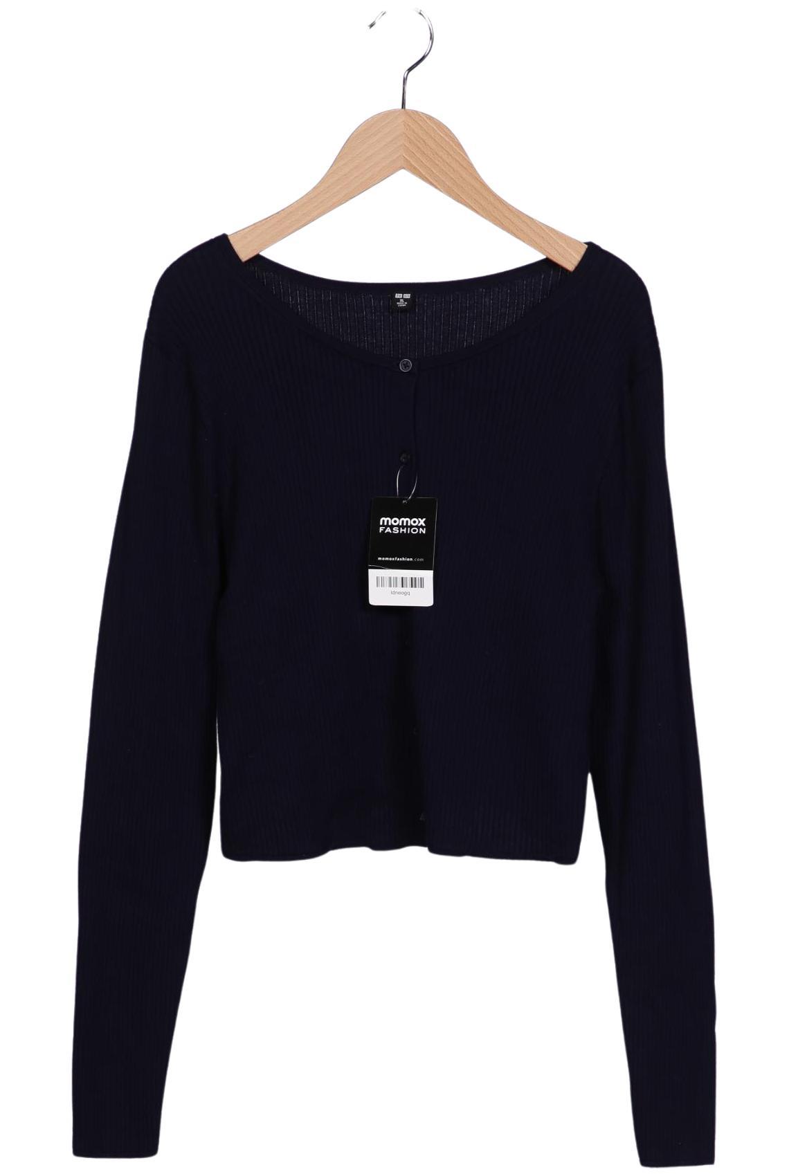 

uniqlo Damen Strickjacke, marineblau, Gr. 44