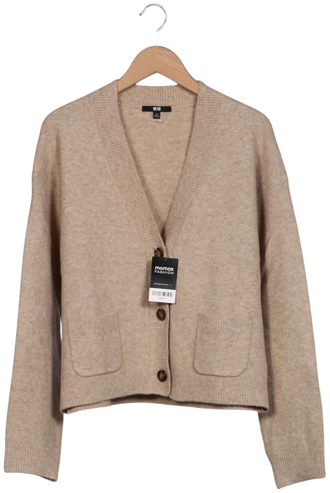 

uniqlo Damen Strickjacke, beige, Gr. 38