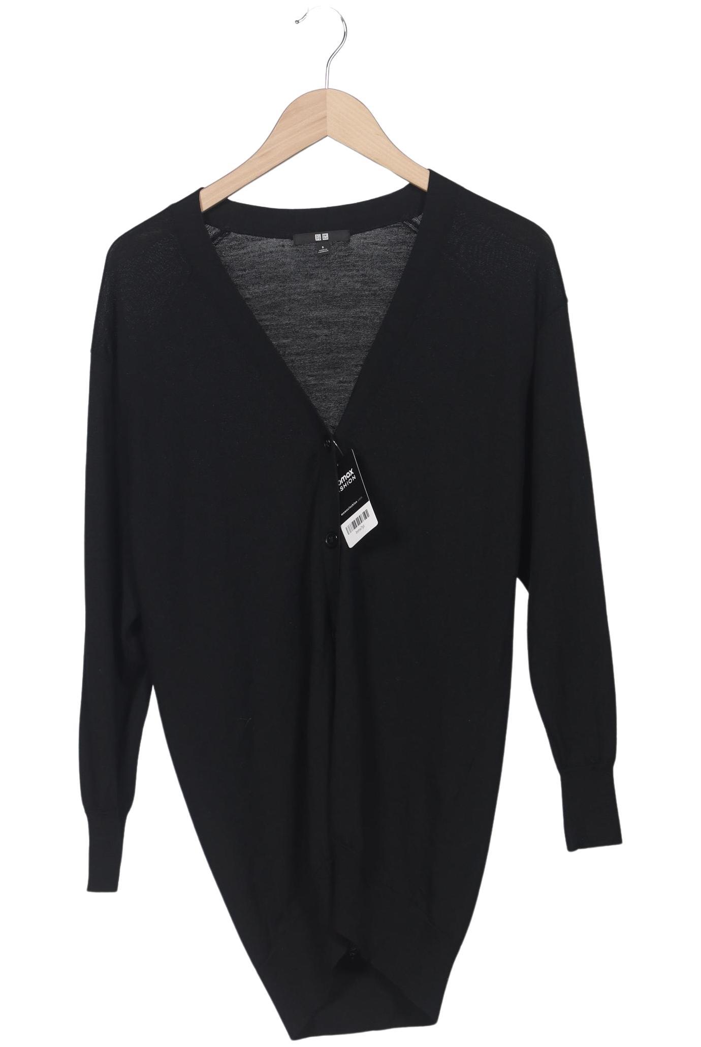

uniqlo Damen Strickjacke, schwarz, Gr. 36