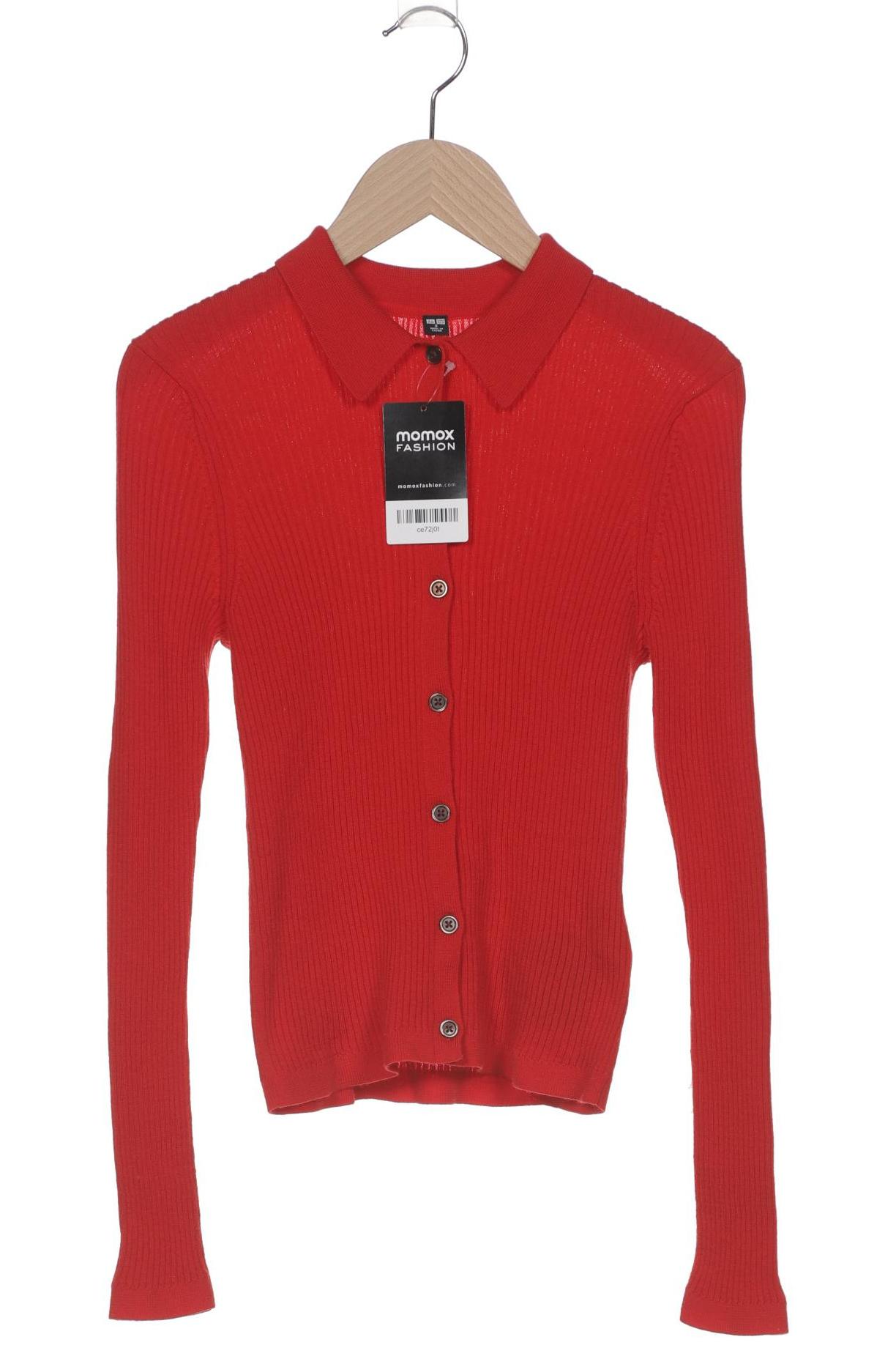 

uniqlo Damen Strickjacke, rot, Gr. 36