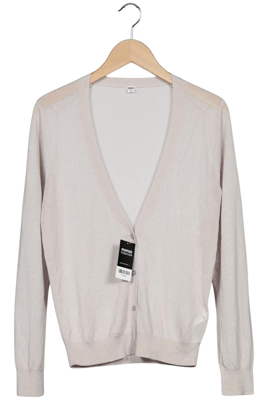 

uniqlo Damen Strickjacke, beige, Gr. 38