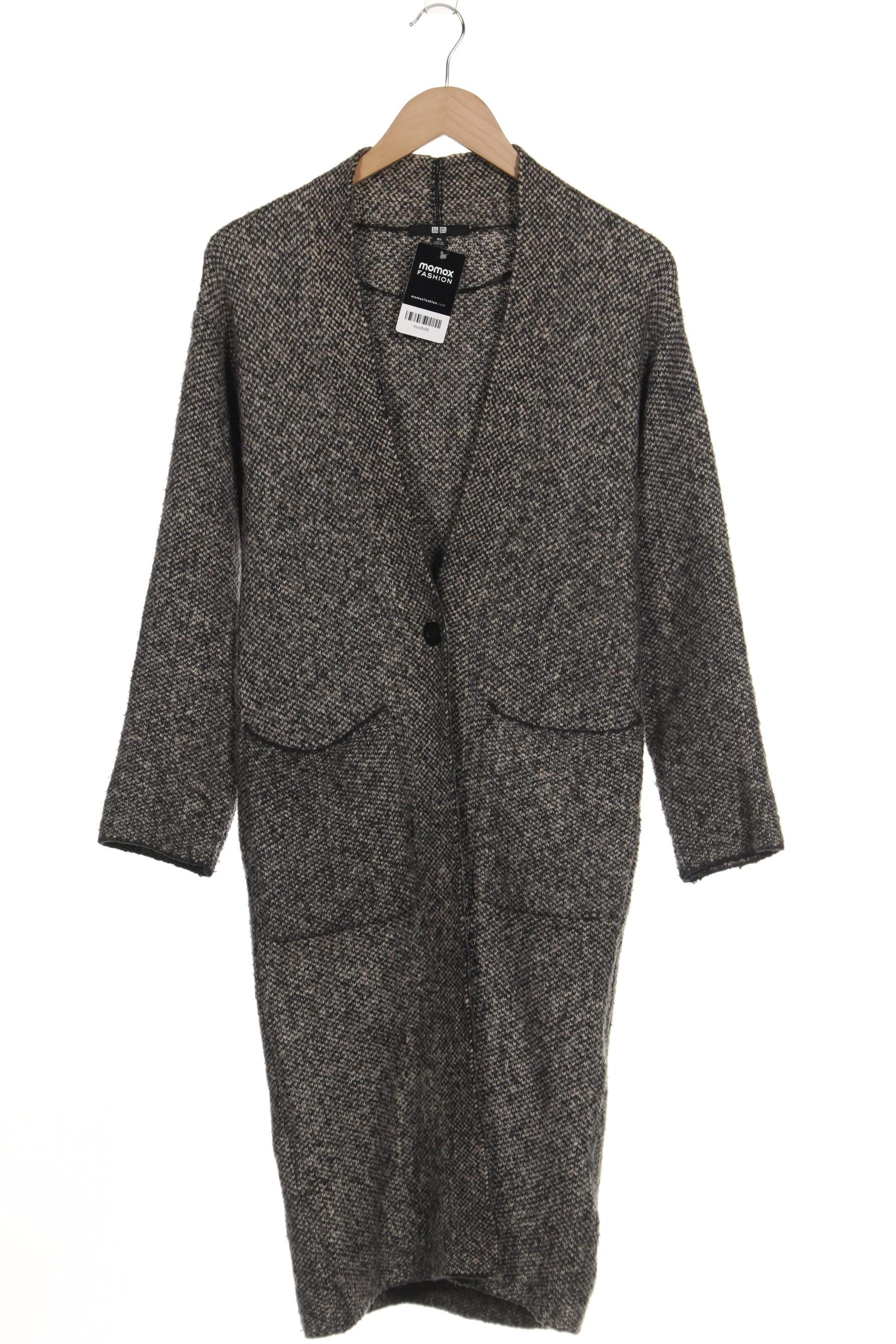 

uniqlo Damen Strickjacke, grau, Gr. 34