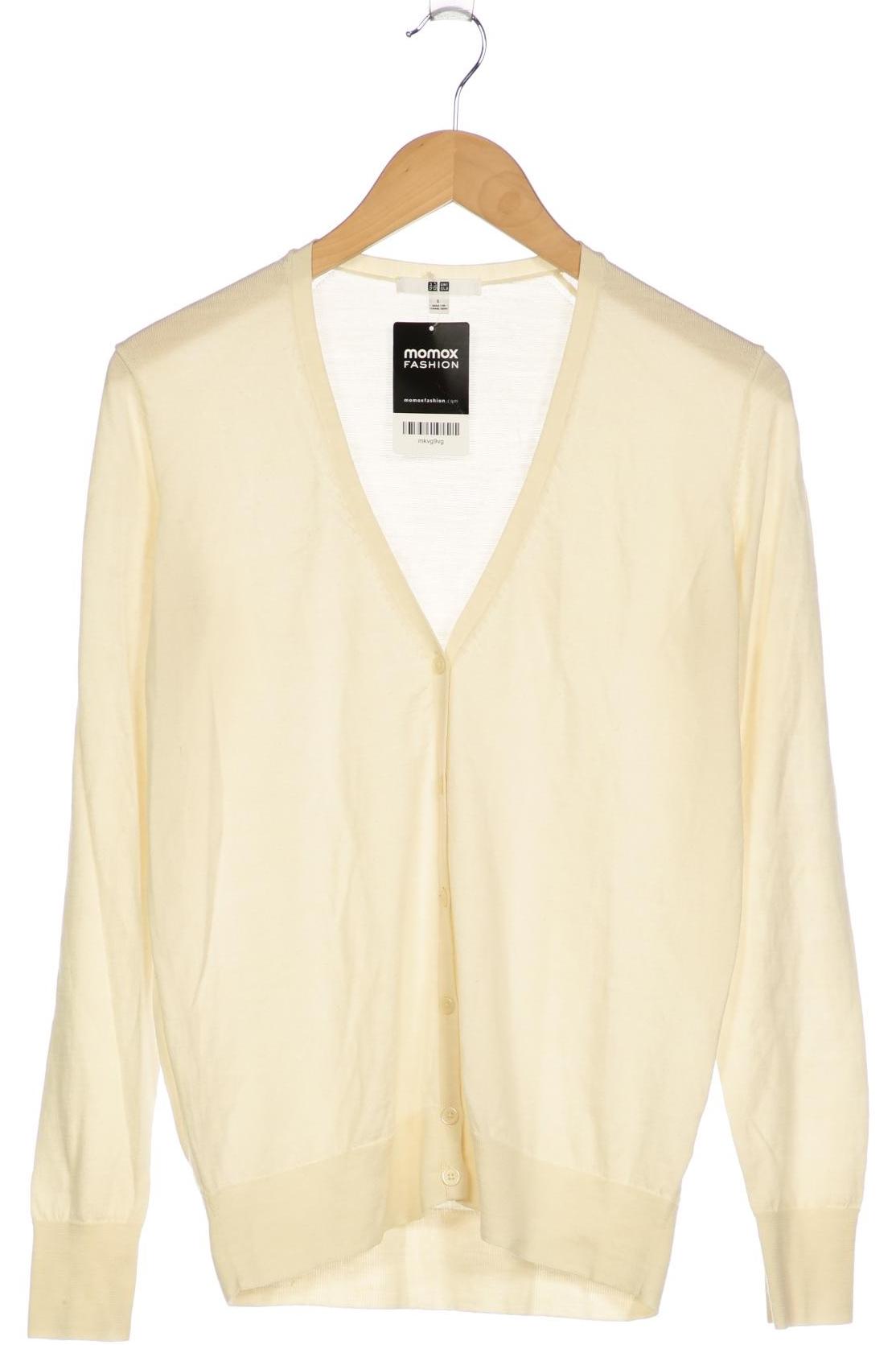 

uniqlo Damen Strickjacke, cremeweiß, Gr. 42