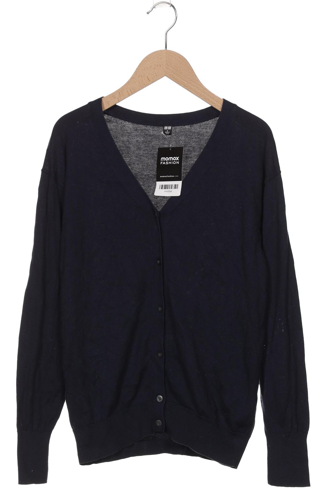 

uniqlo Damen Strickjacke, marineblau, Gr. 36
