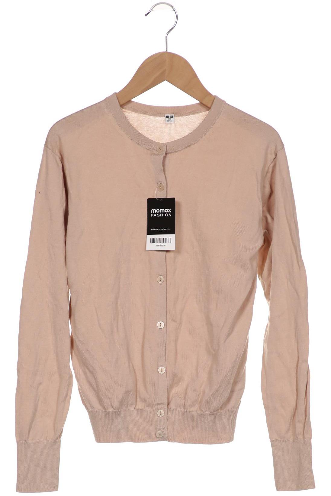 

uniqlo Damen Strickjacke, beige, Gr. 32