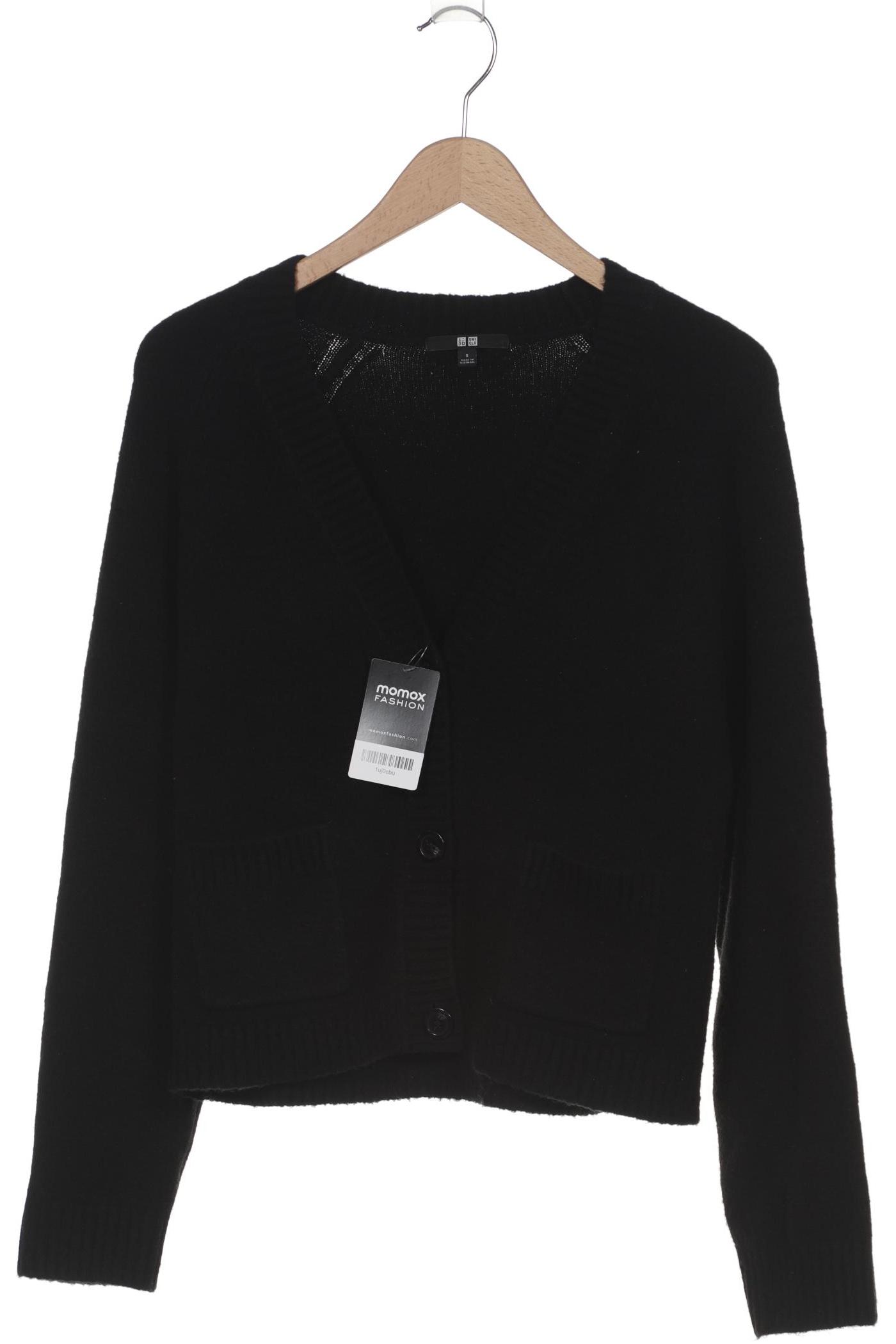 

uniqlo Damen Strickjacke, schwarz, Gr. 36