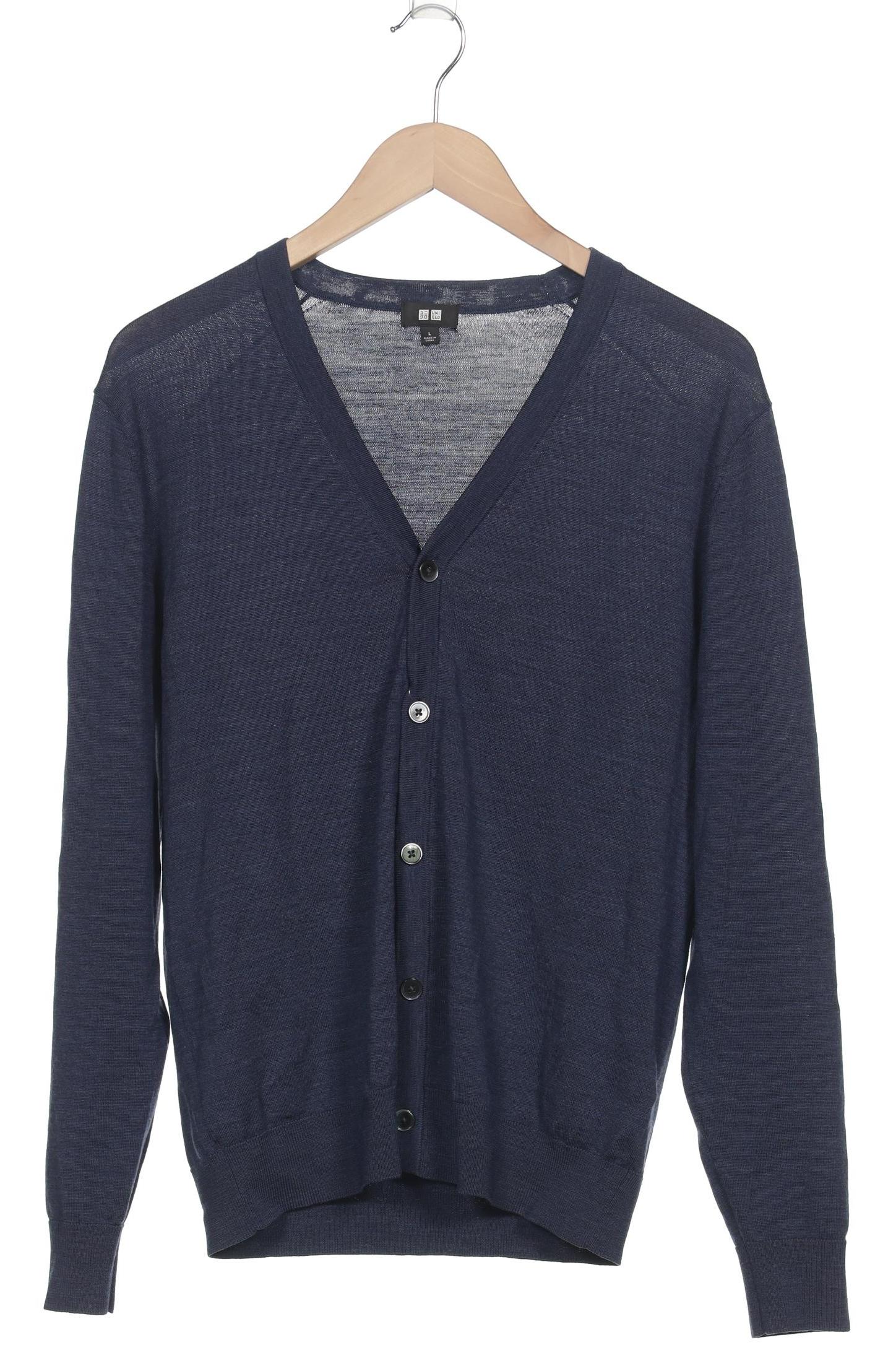 

uniqlo Damen Strickjacke, marineblau, Gr. 42