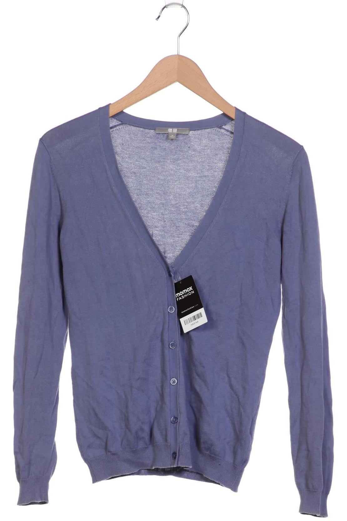 

uniqlo Damen Strickjacke, blau, Gr. 38