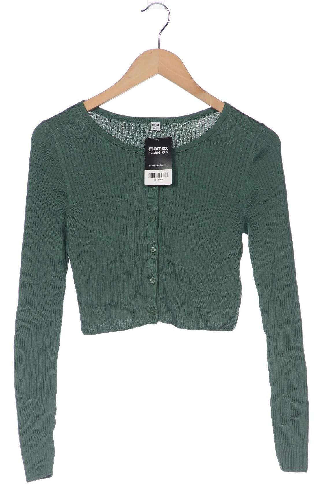 

uniqlo Damen Strickjacke, grün, Gr. 36