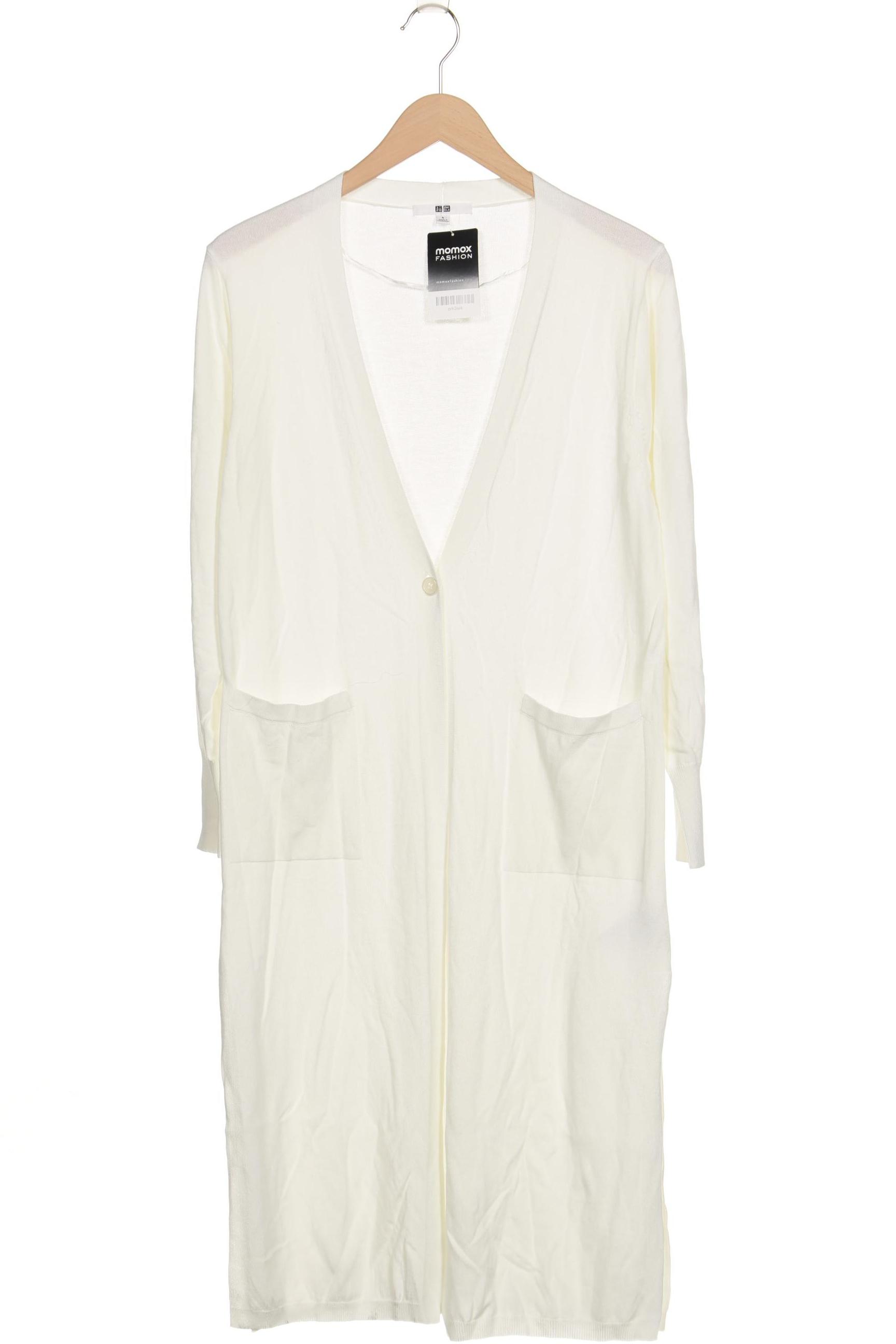 

uniqlo Damen Strickjacke, cremeweiß, Gr. 36