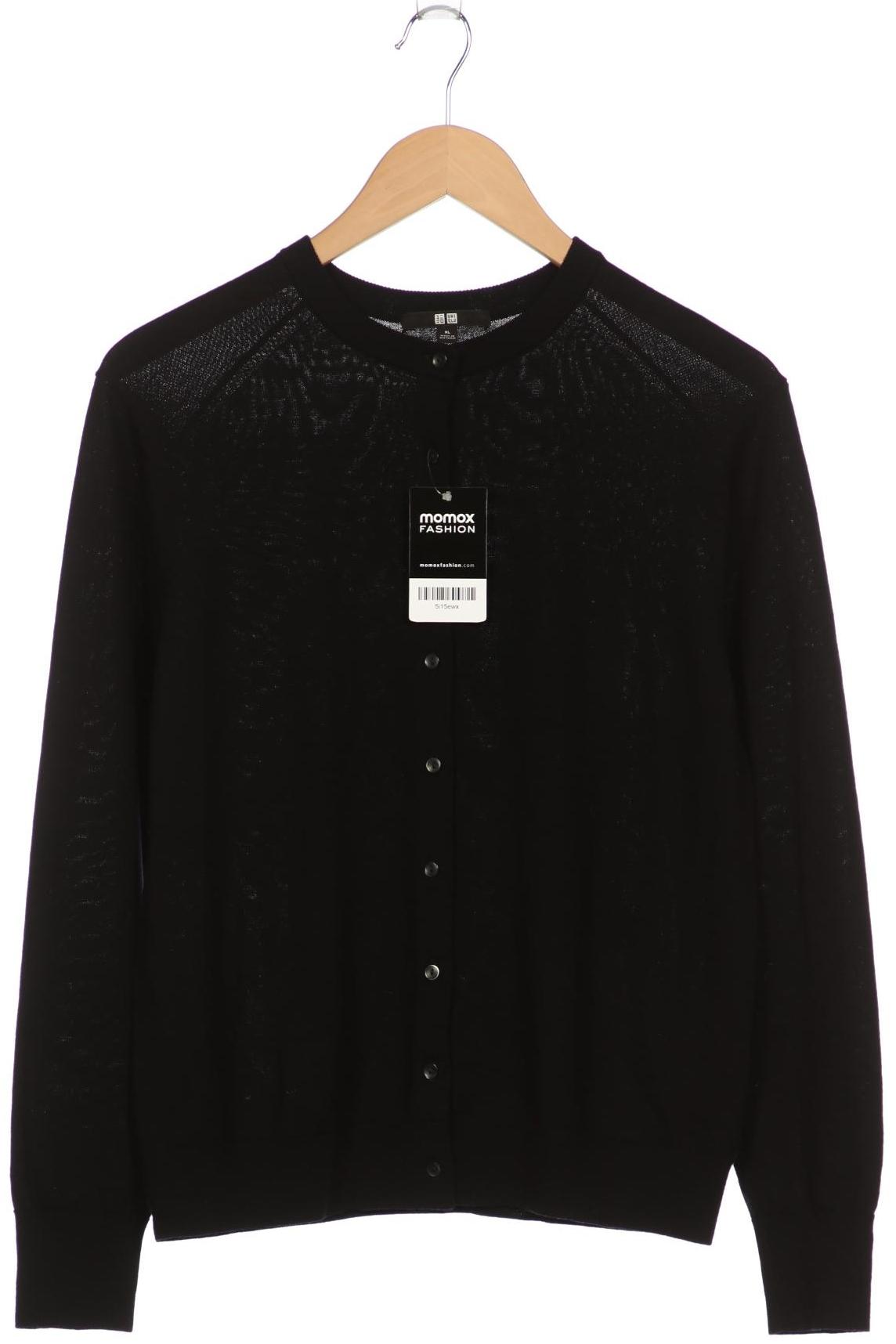 

uniqlo Damen Strickjacke, schwarz, Gr. 44