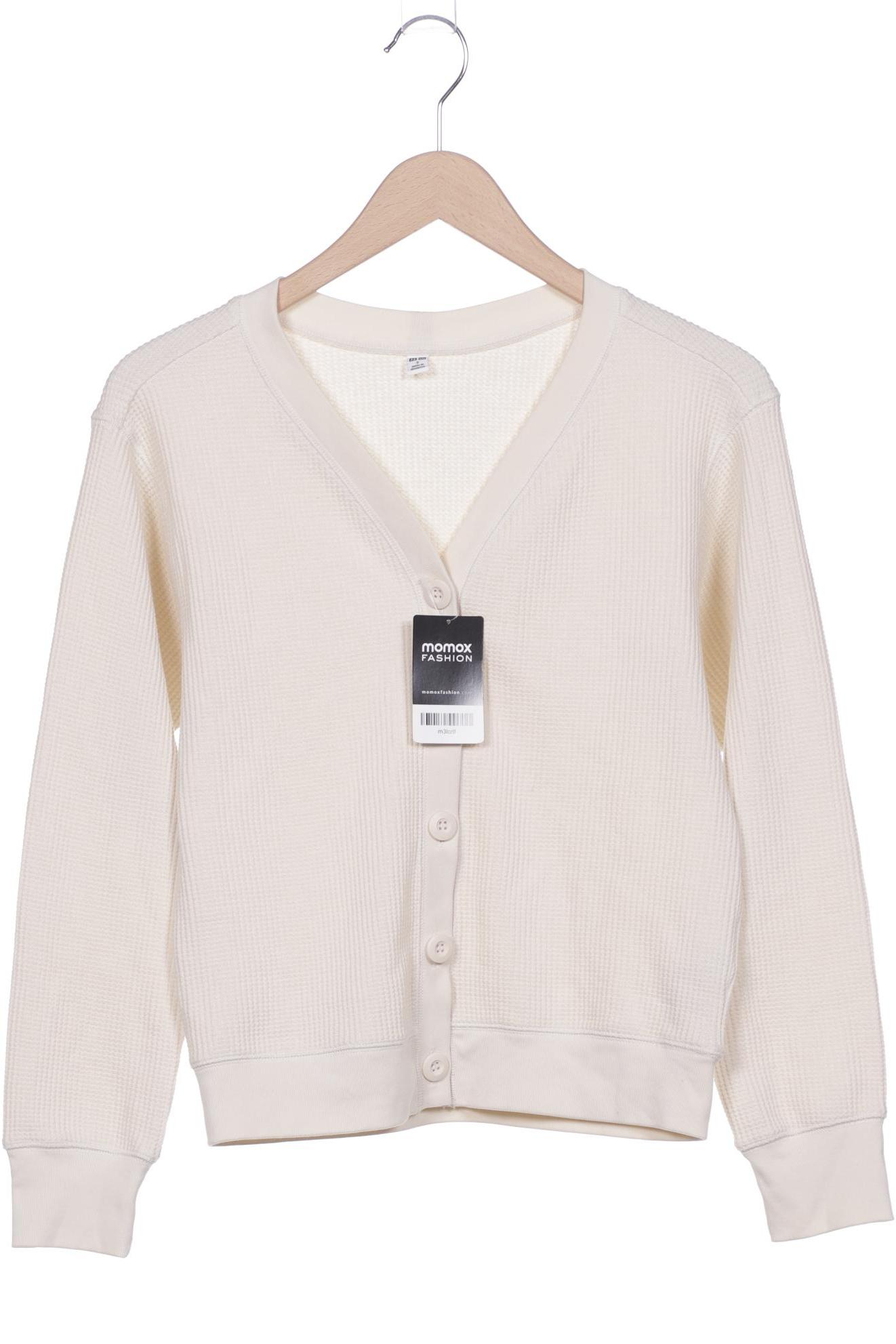 

uniqlo Damen Strickjacke, cremeweiß, Gr. 36