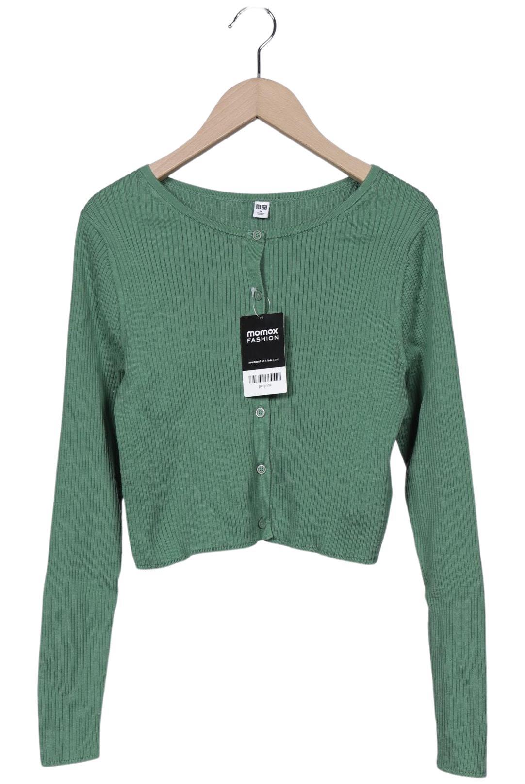 

uniqlo Damen Strickjacke, grün, Gr. 38
