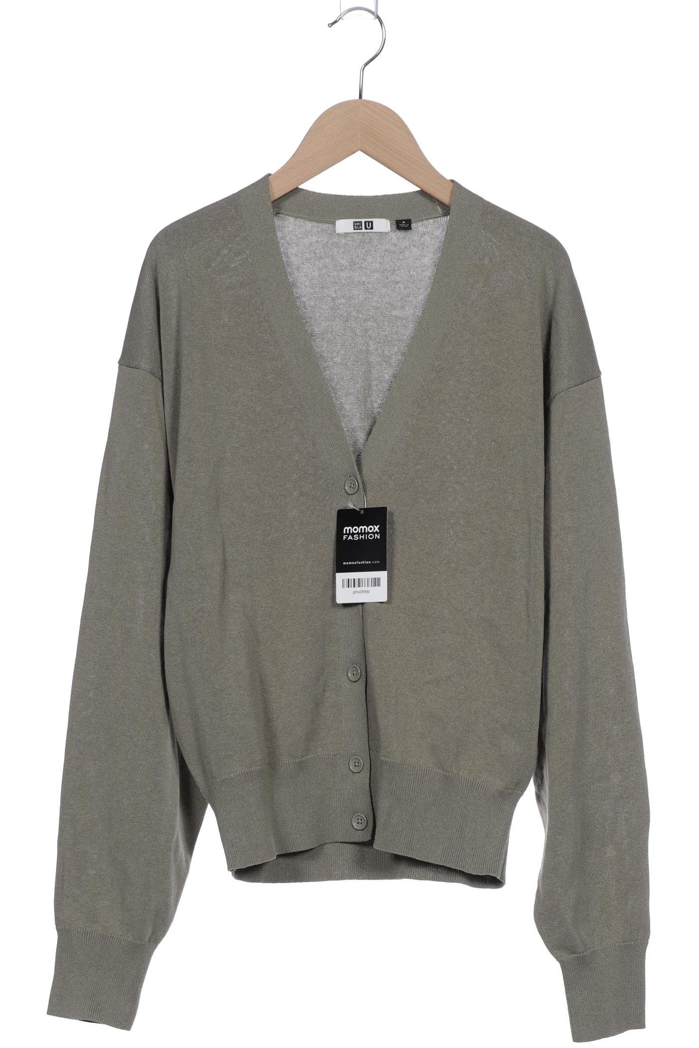 

uniqlo Damen Strickjacke, grün, Gr. 38