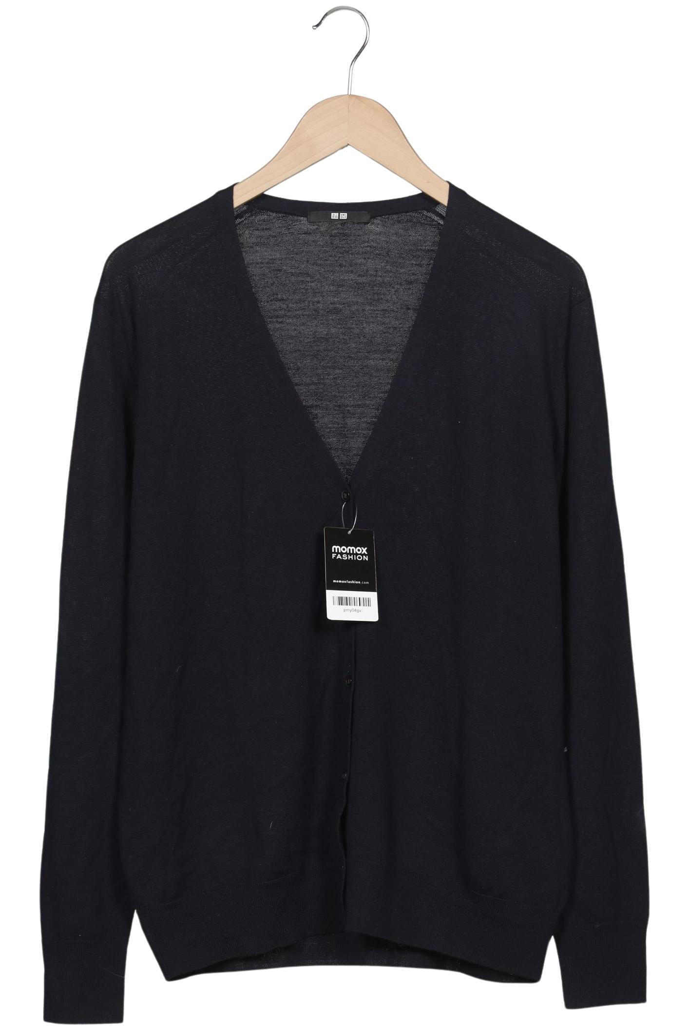 

uniqlo Damen Strickjacke, marineblau, Gr. 46