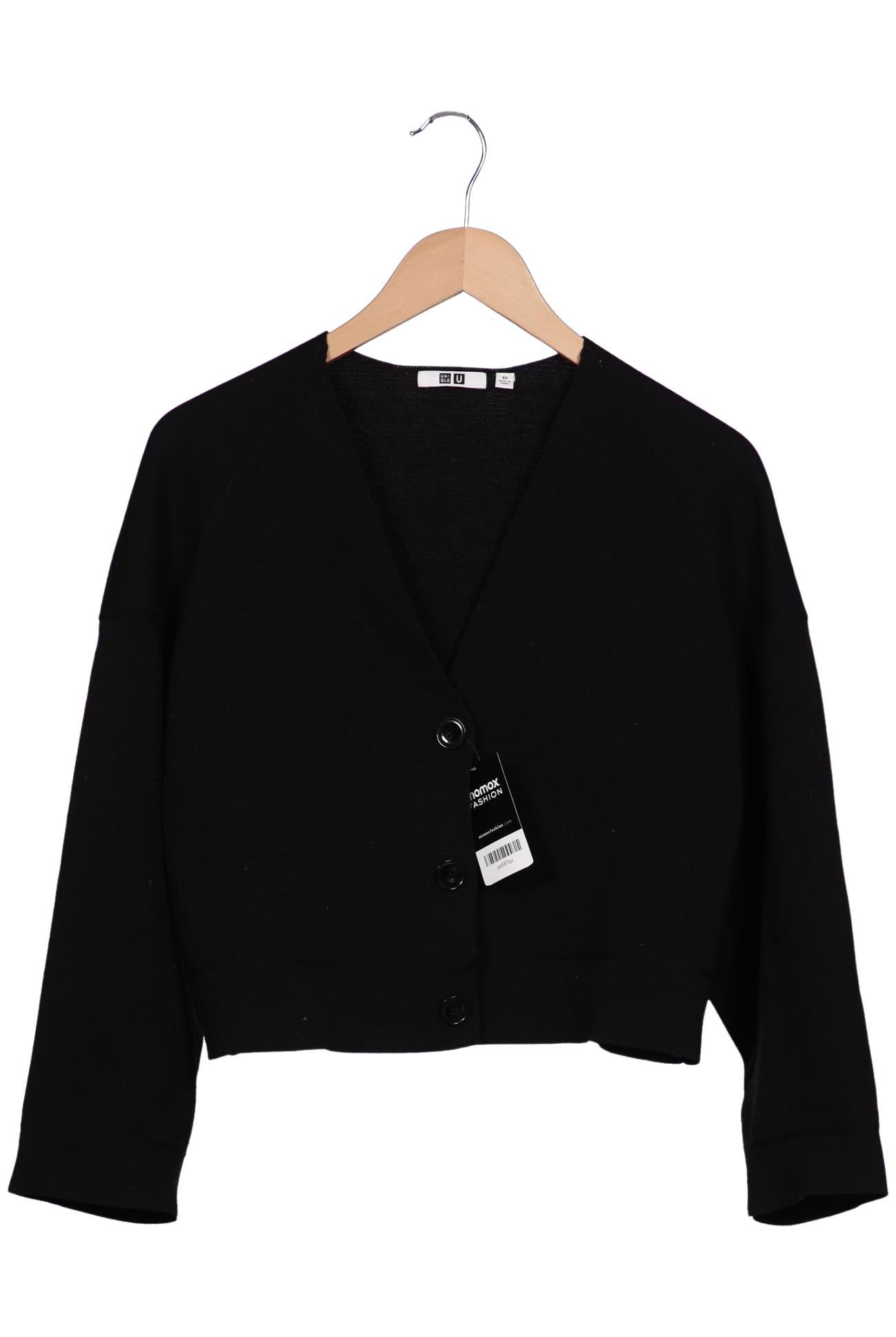 

uniqlo Damen Strickjacke, schwarz, Gr. 34