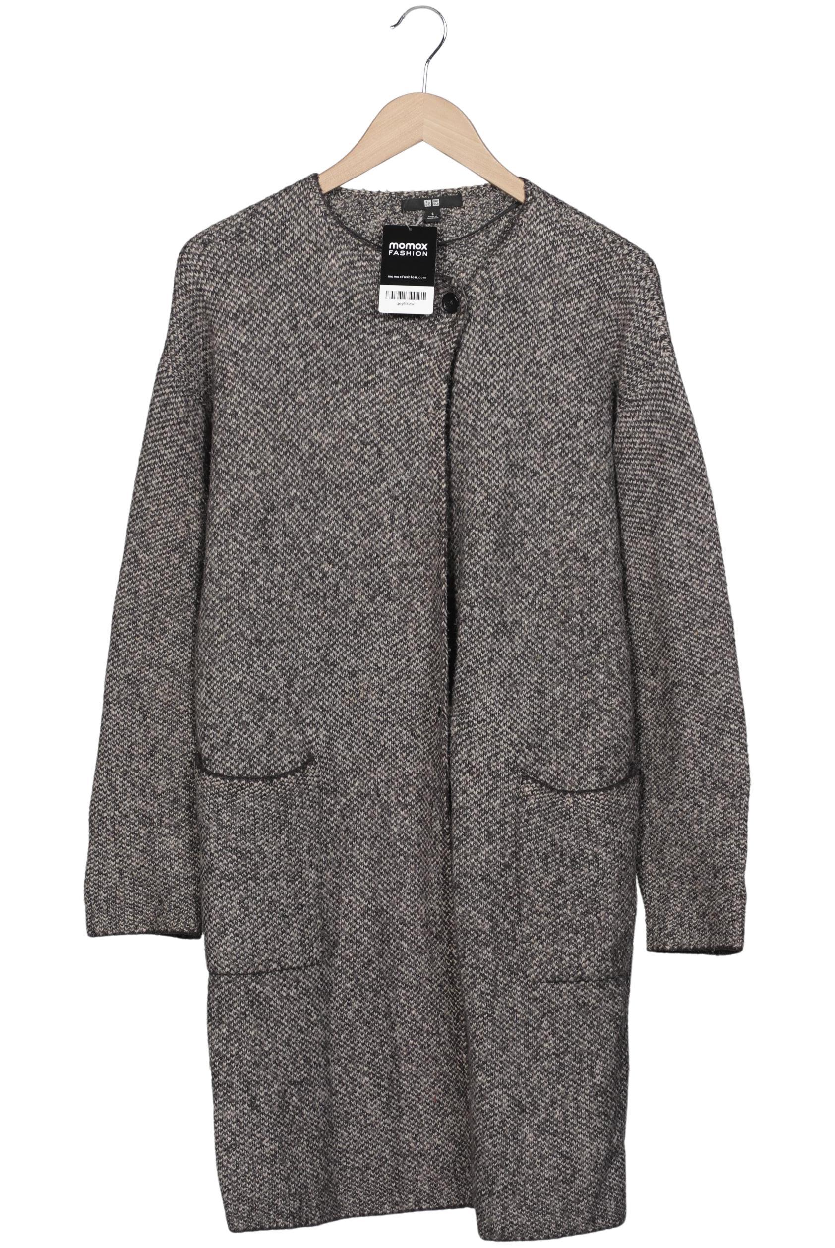 

uniqlo Damen Strickjacke, grau, Gr. 36