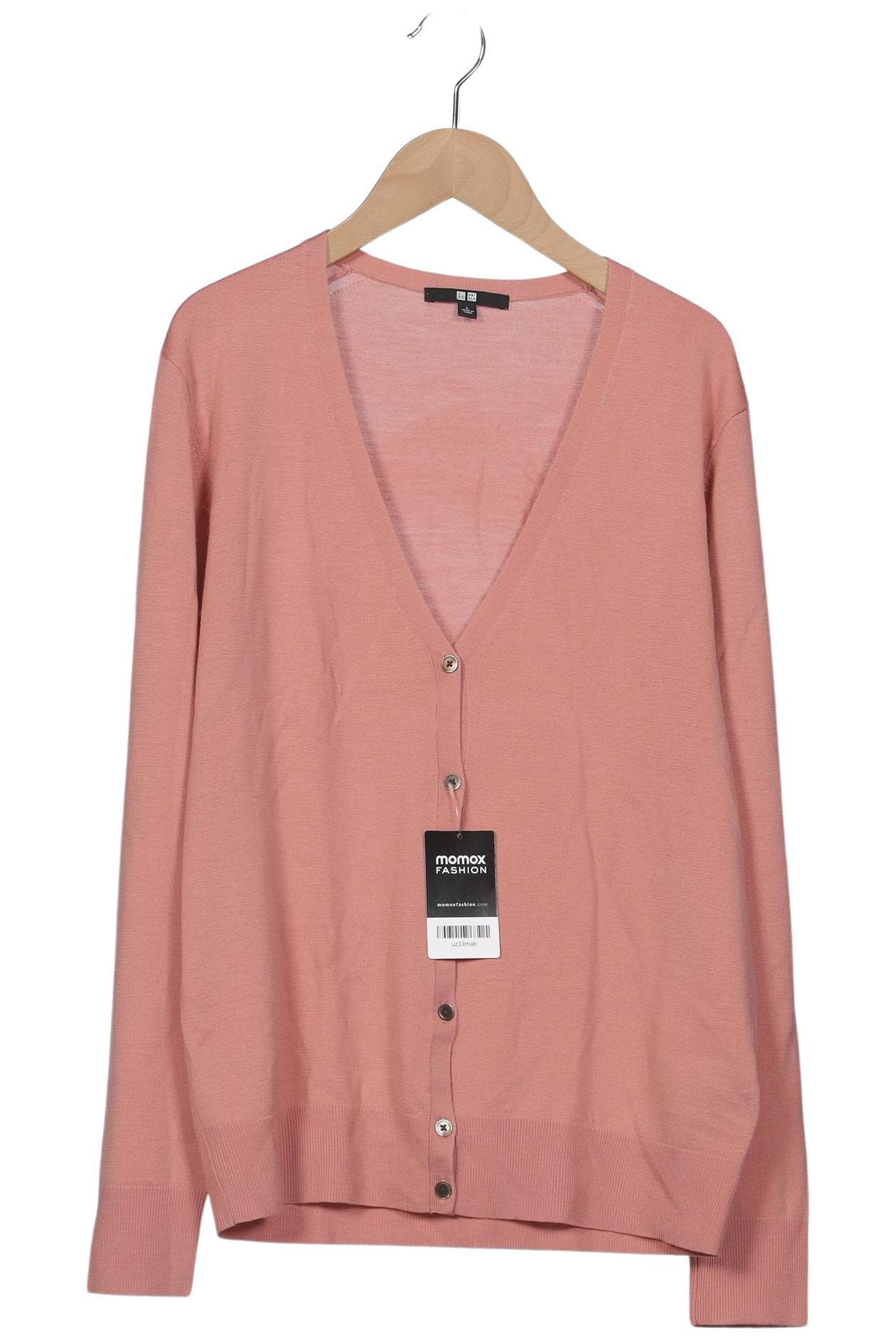 

uniqlo Damen Strickjacke, pink, Gr. 42