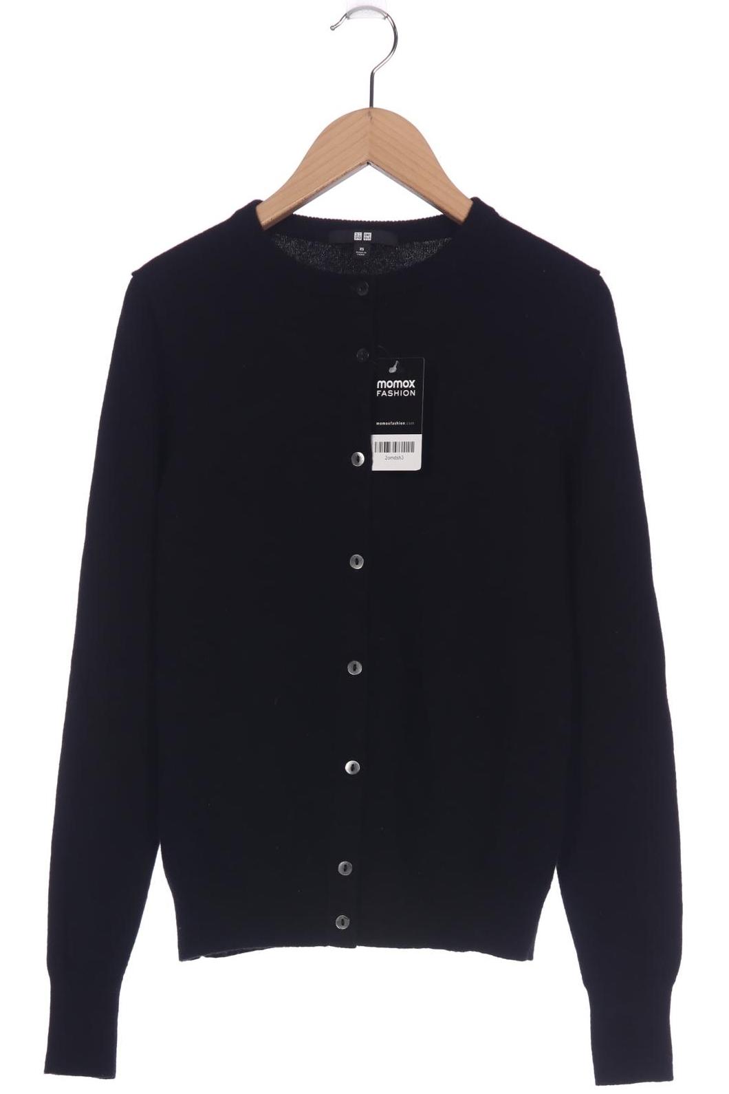 

uniqlo Damen Strickjacke, schwarz, Gr. 34