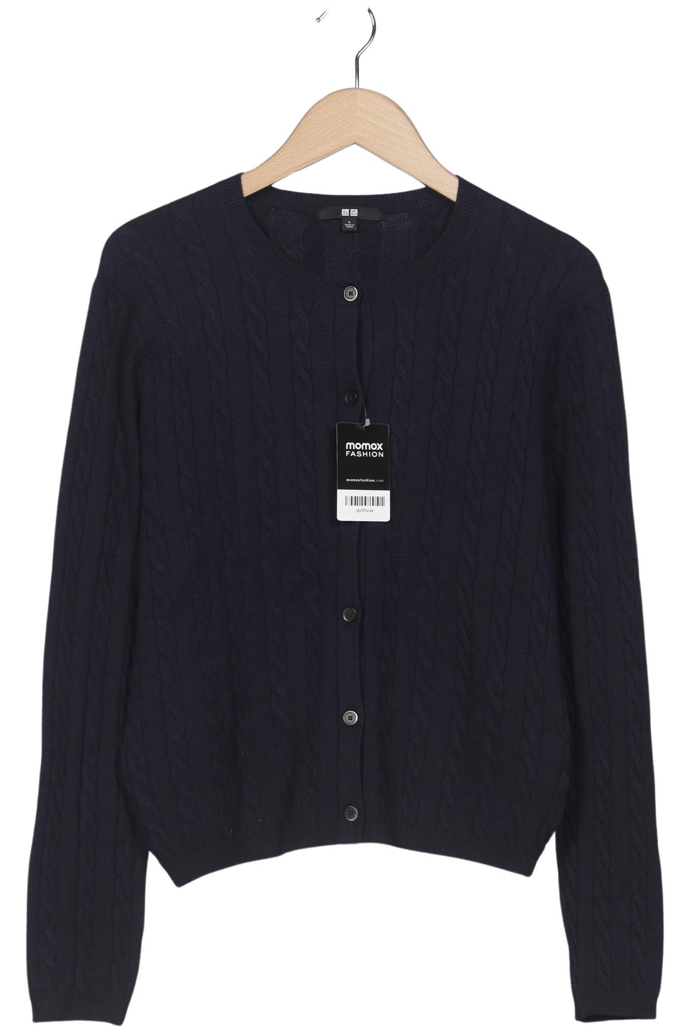 

uniqlo Damen Strickjacke, marineblau, Gr. 42