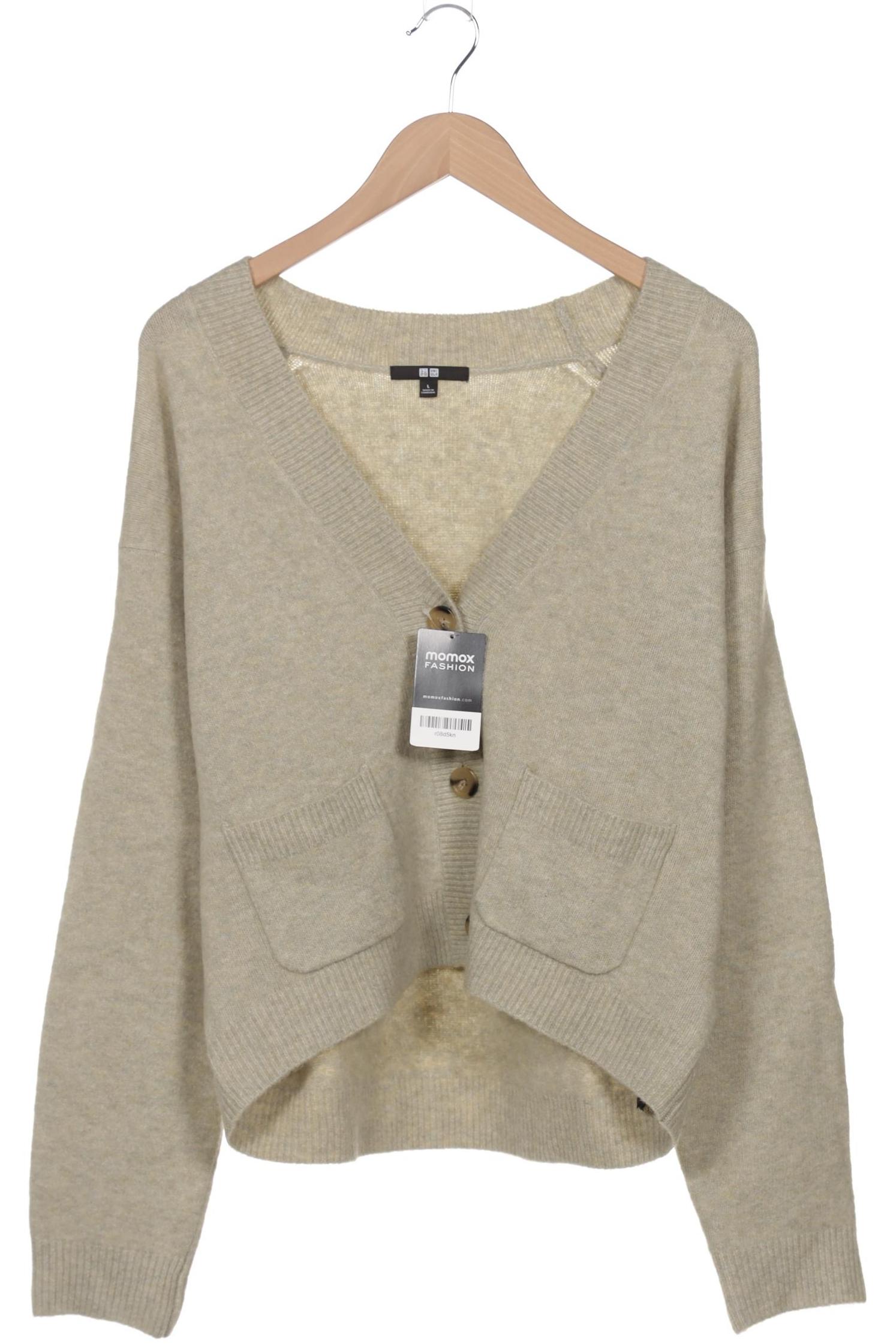 

uniqlo Damen Strickjacke, grün, Gr. 42