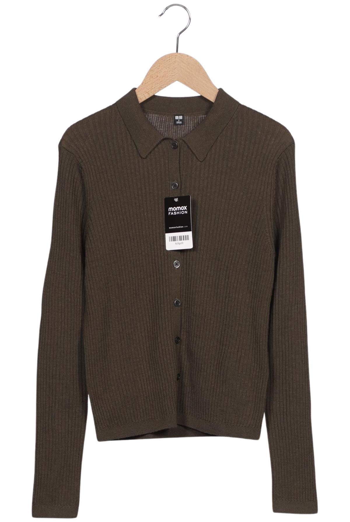 

uniqlo Damen Strickjacke, grün, Gr. 36