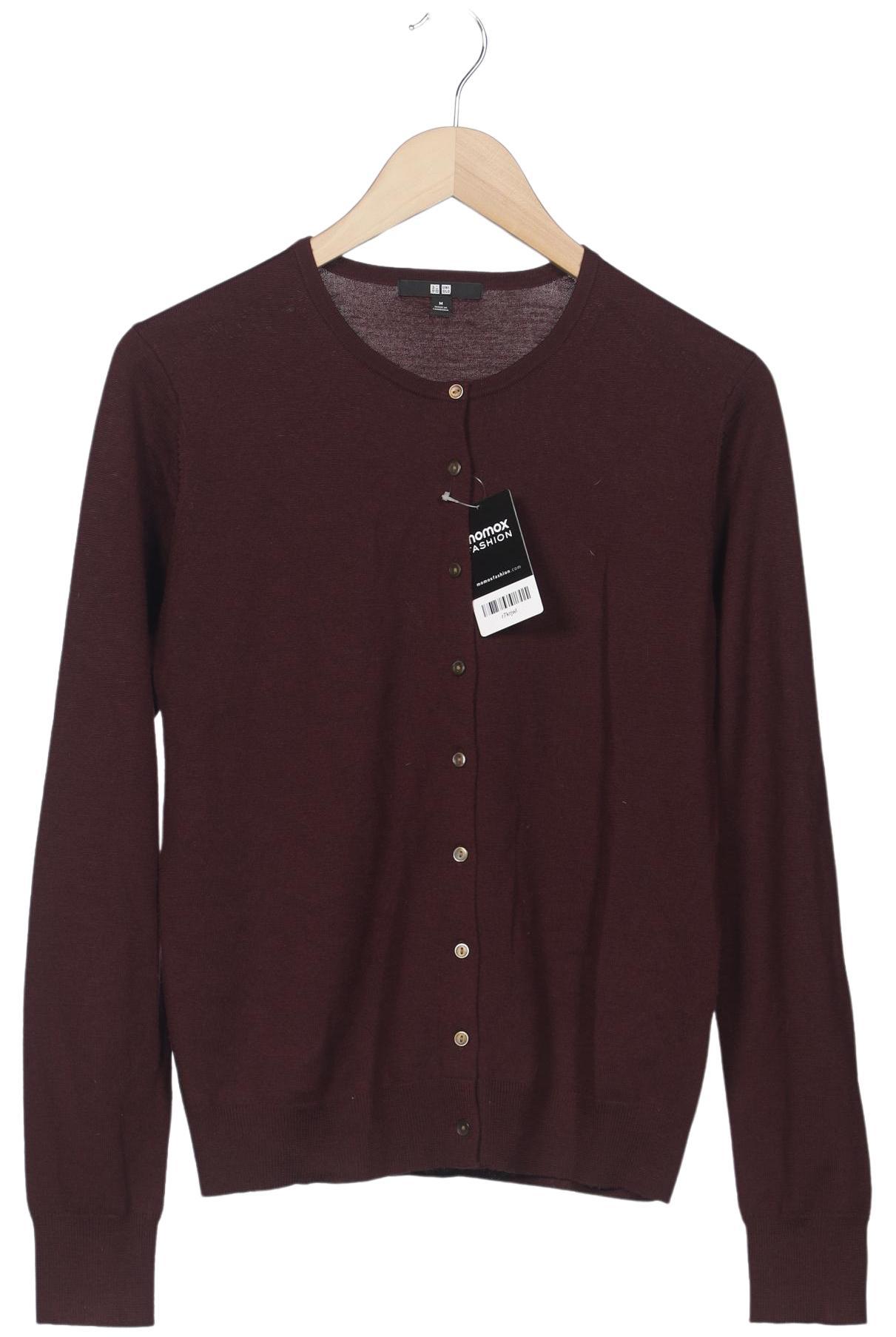 

uniqlo Damen Strickjacke, bordeaux, Gr. 38