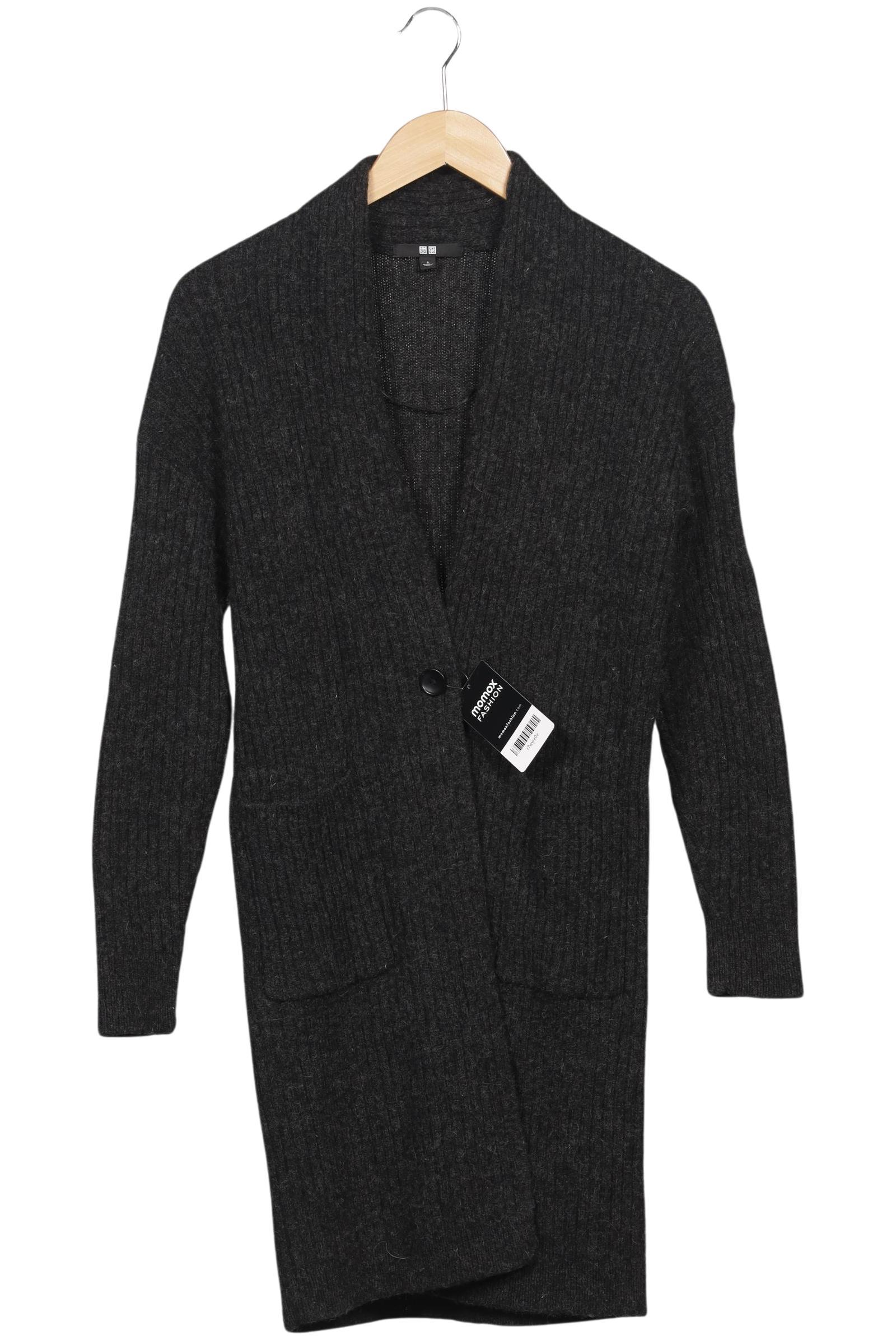 

uniqlo Damen Strickjacke, grau, Gr. 36