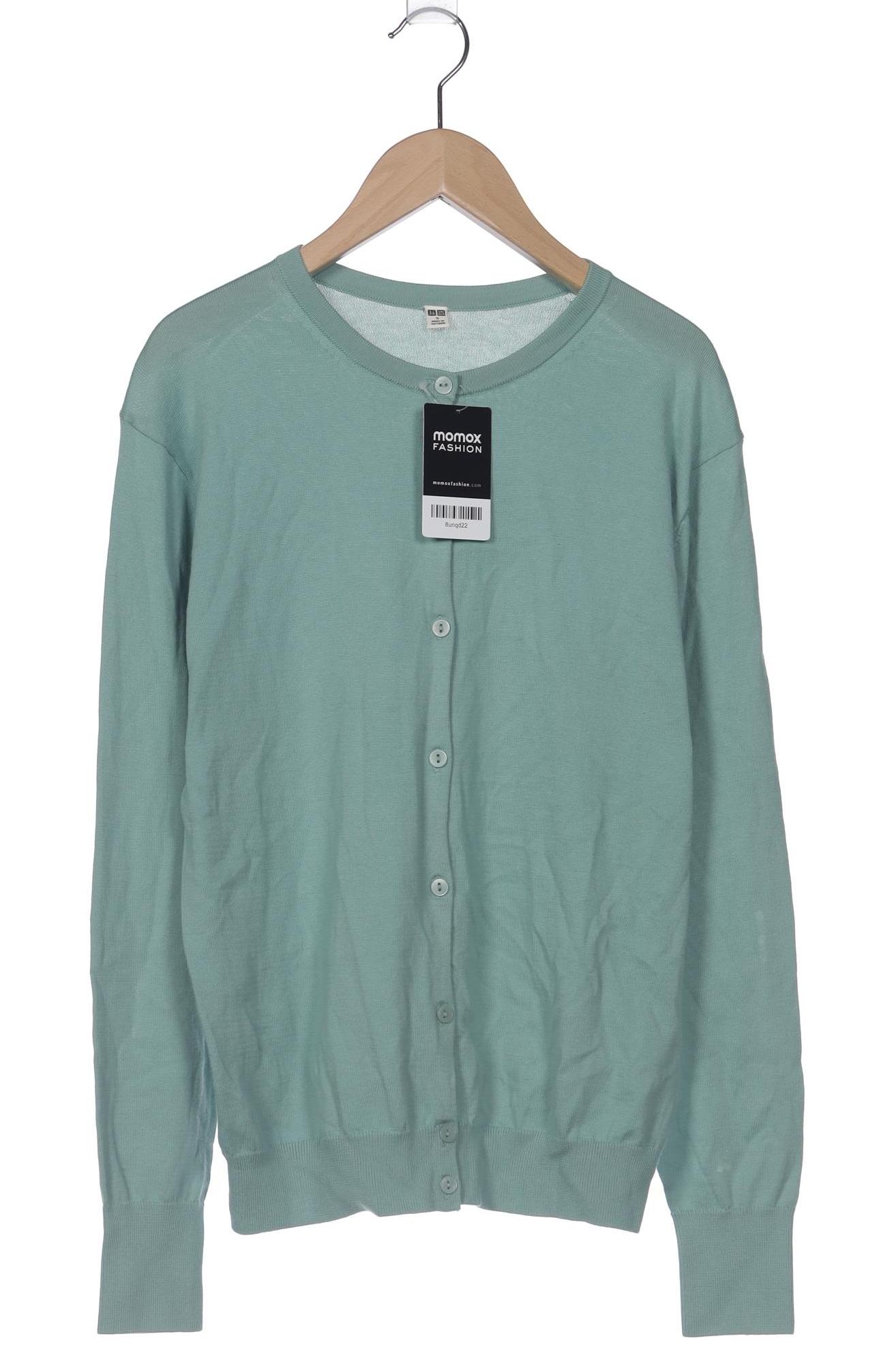

uniqlo Damen Strickjacke, türkis, Gr. 36